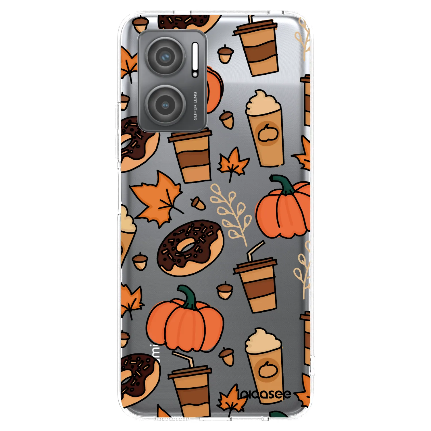 Picasee silikonový průhledný obal pro Xiaomi Redmi 10 5G - Fallovers