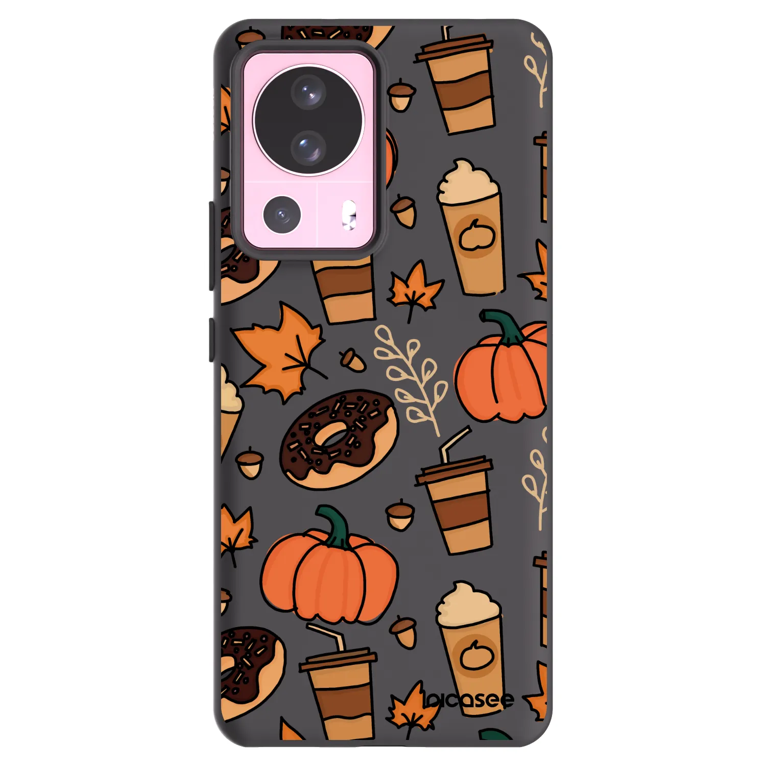 Picasee silikonový černý obal pro Xiaomi 13 Lite - Fallovers