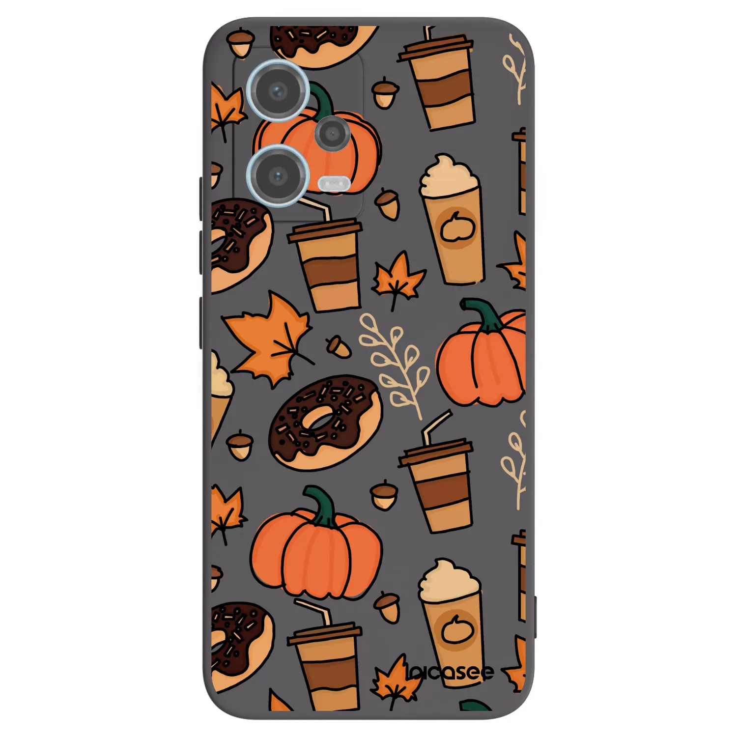 Picasee silikonový černý obal pro Xiaomi Redmi Note 12 5G - Fallovers