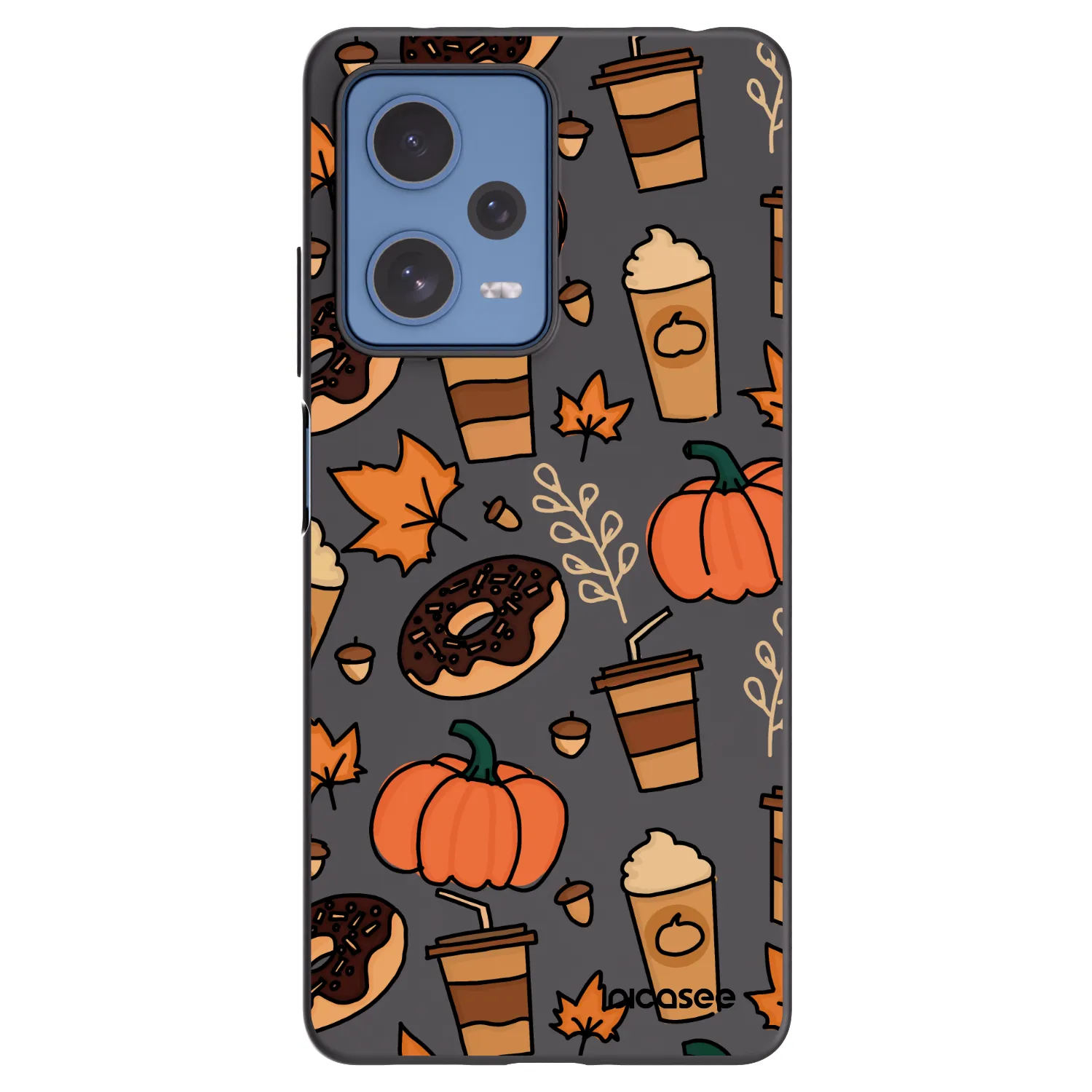Picasee silikonový černý obal pro Xiaomi Redmi Note 12 Pro 5G - Fallovers