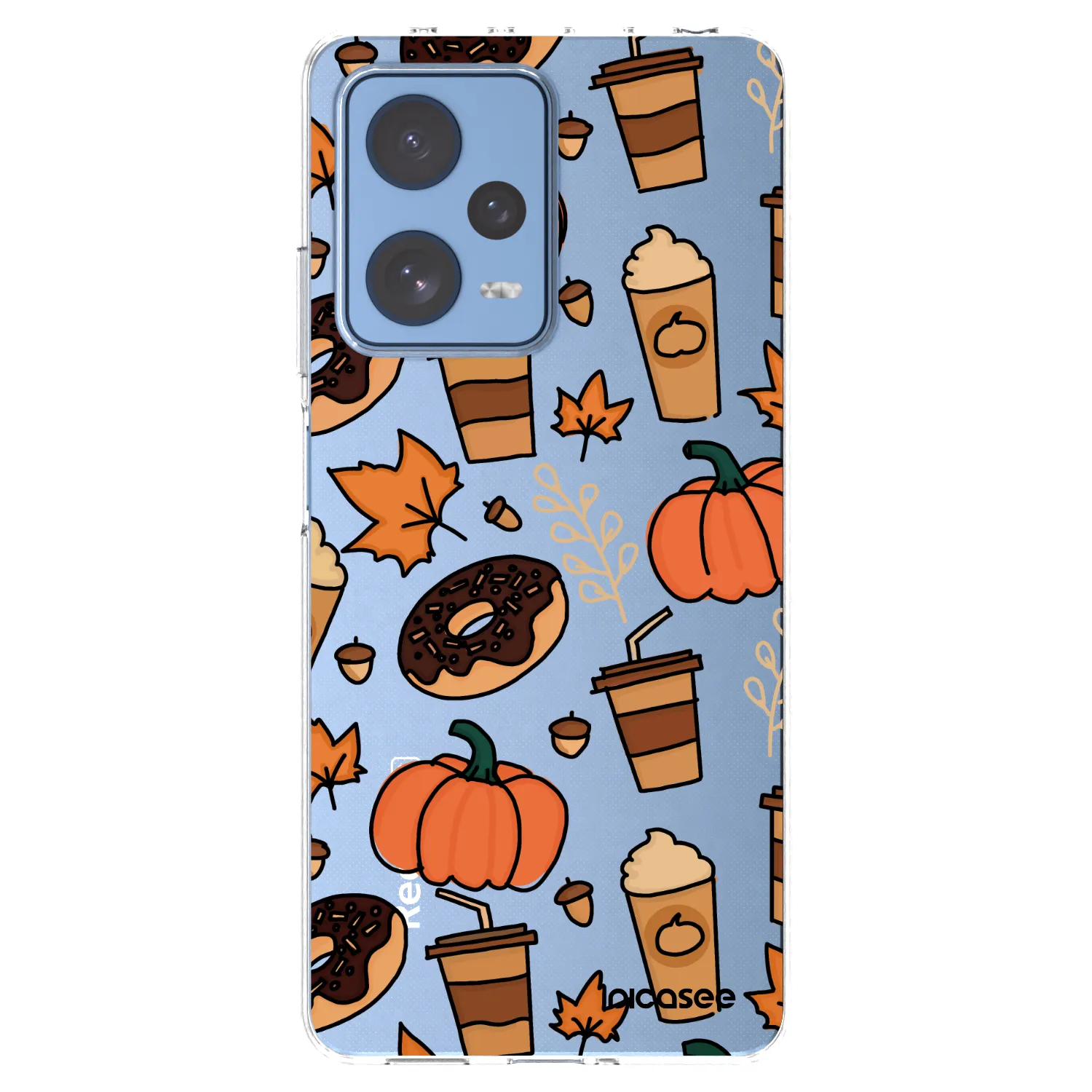 Picasee silikonový průhledný obal pro Xiaomi Redmi Note 12 Pro 5G - Fallovers