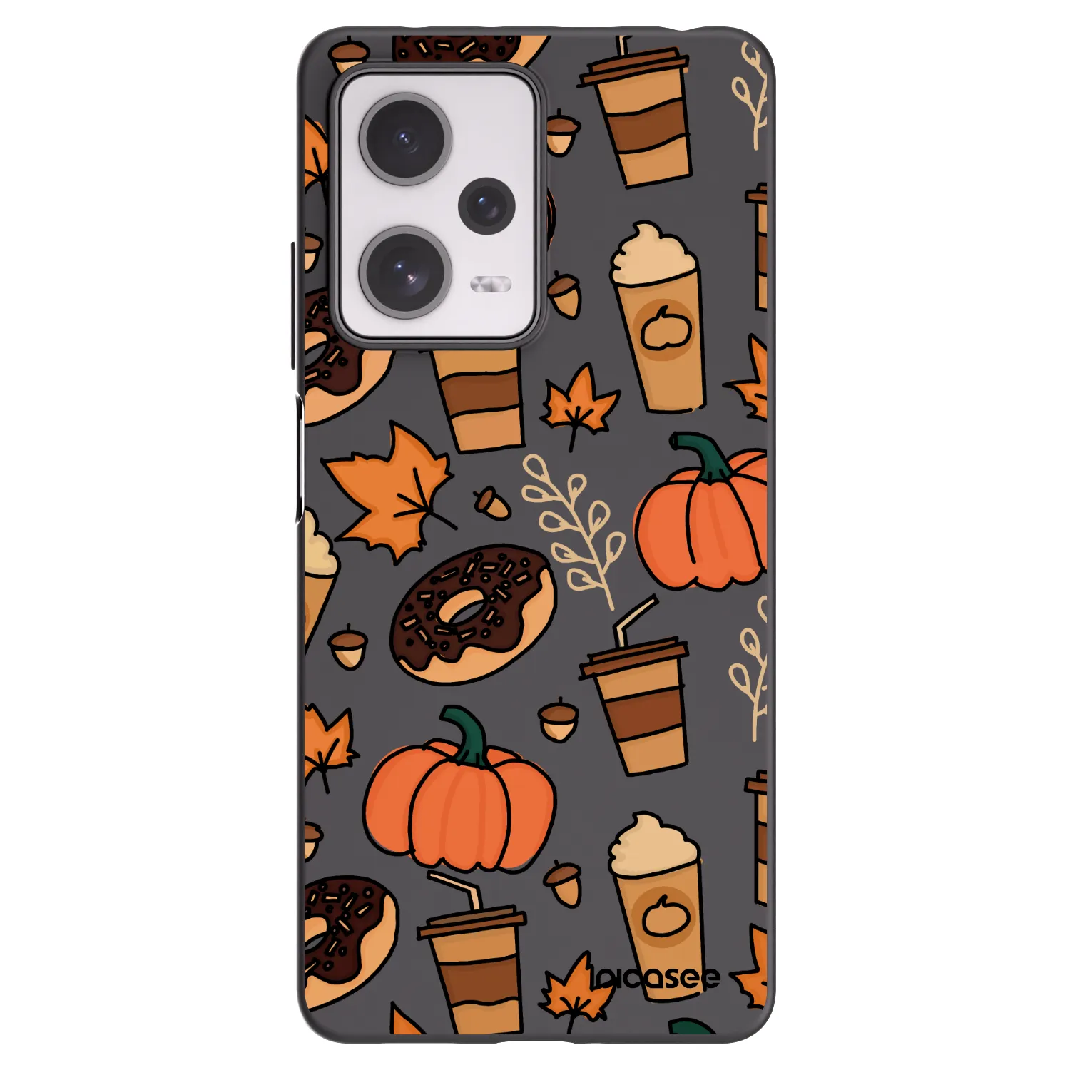 Picasee silikonový černý obal pro Xiaomi Redmi Note 12 Pro+ 5G - Fallovers