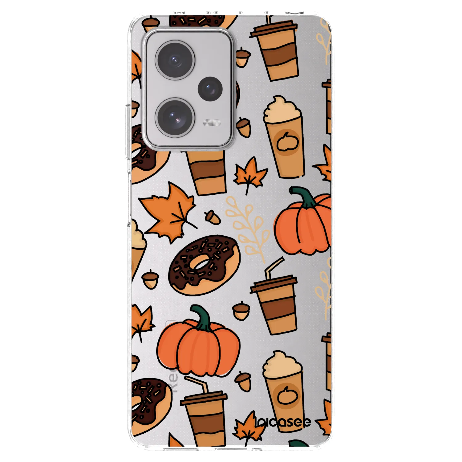 Picasee silikonový průhledný obal pro Xiaomi Redmi Note 12 Pro+ 5G - Fallovers