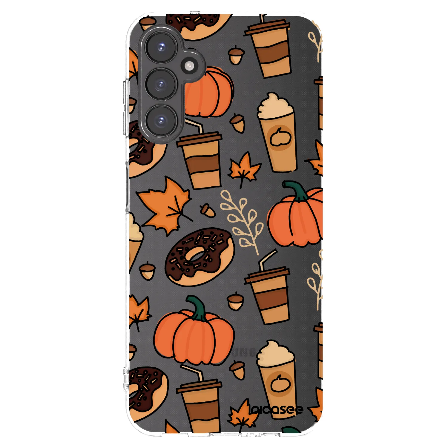 Picasee silikonový průhledný obal pro Samsung Galaxy A14 4G A145R - Fallovers