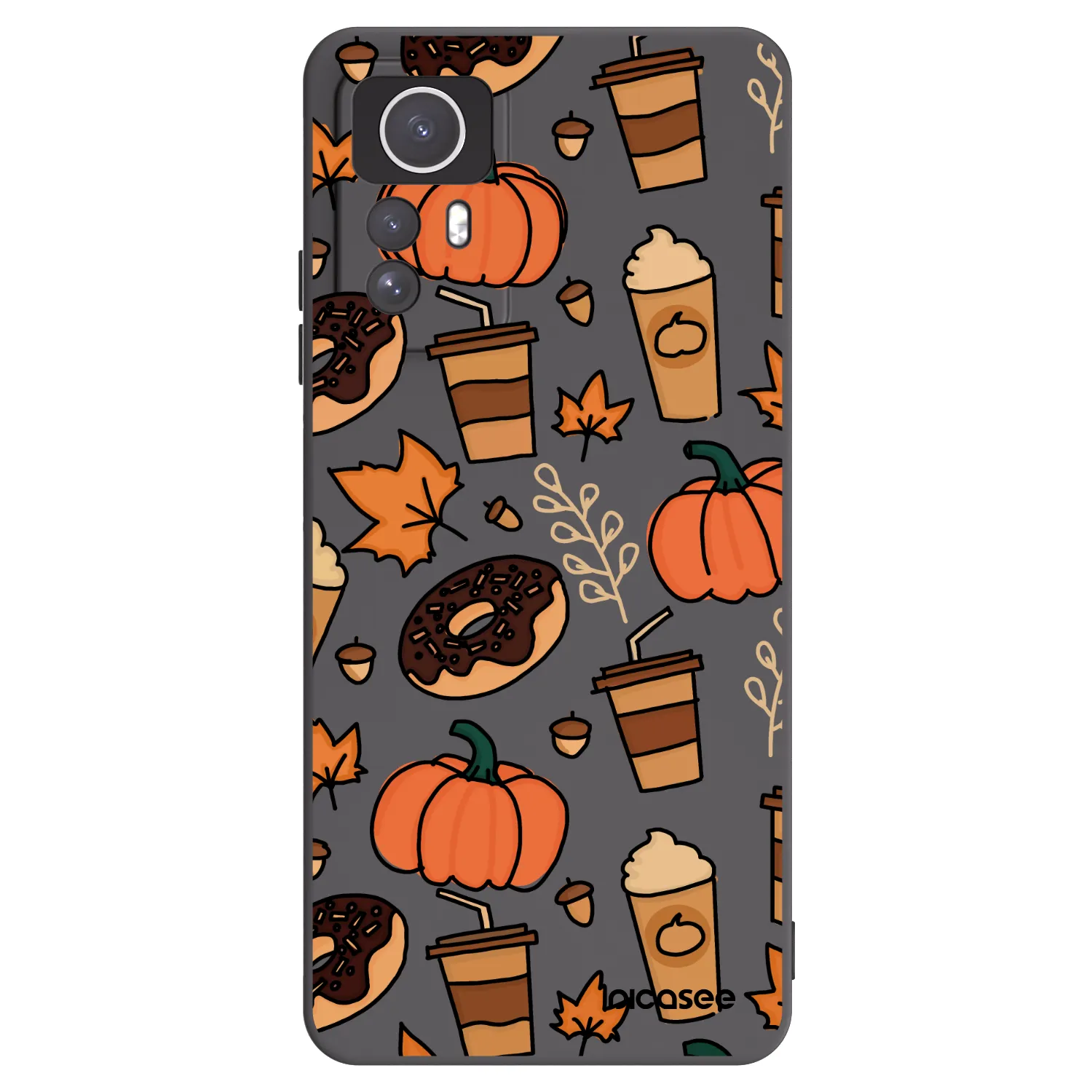 Picasee silikonový černý obal pro Xiaomi Redmi Note 12S - Fallovers