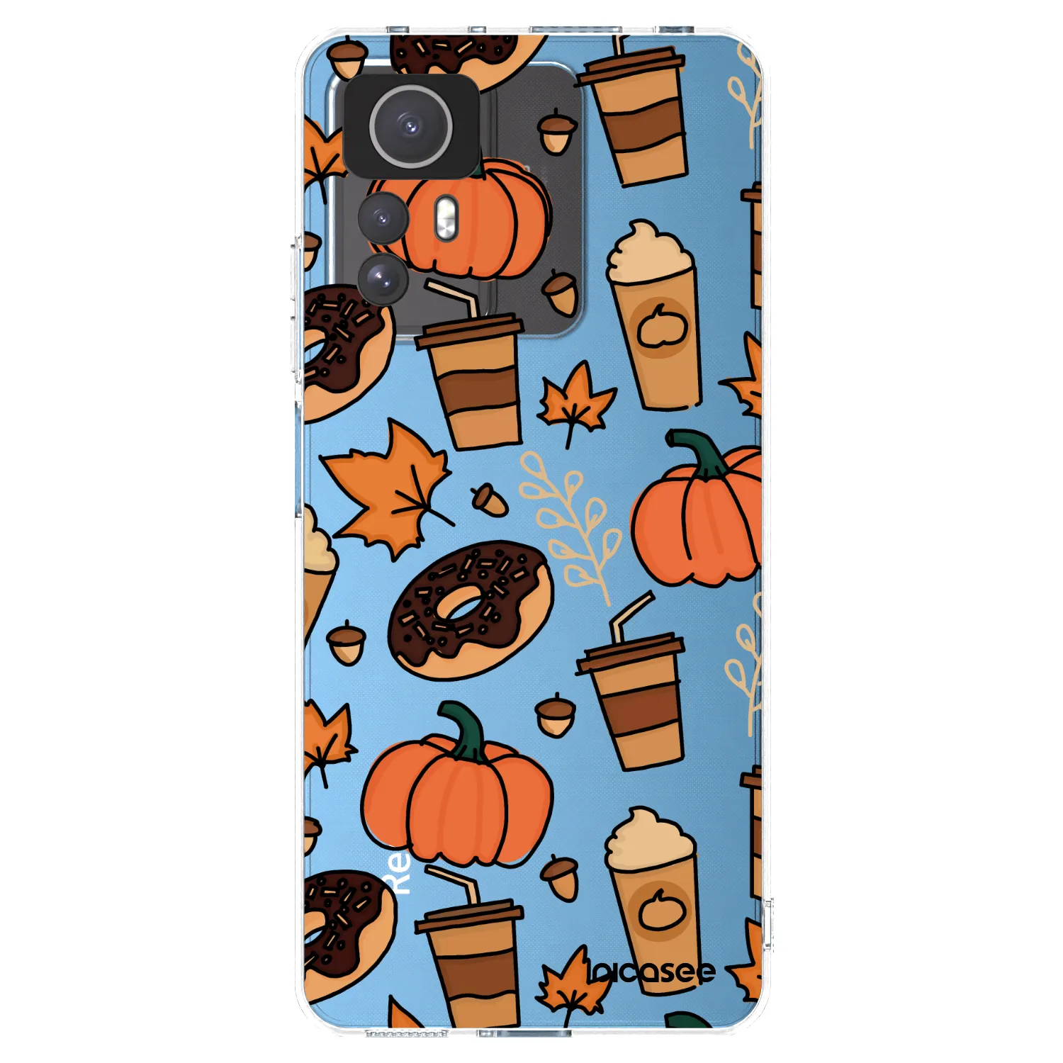Picasee silikonový průhledný obal pro Xiaomi Redmi Note 12S - Fallovers