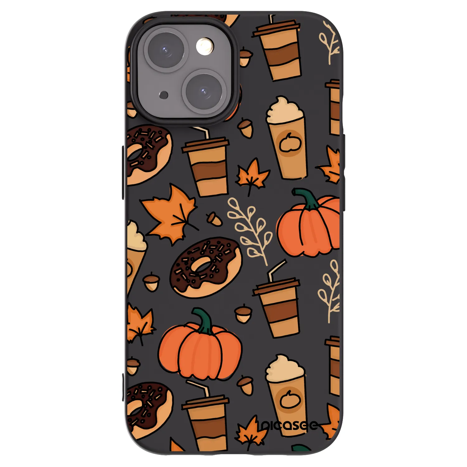 Picasee silikonový černý obal pro Apple iPhone 15 - Fallovers