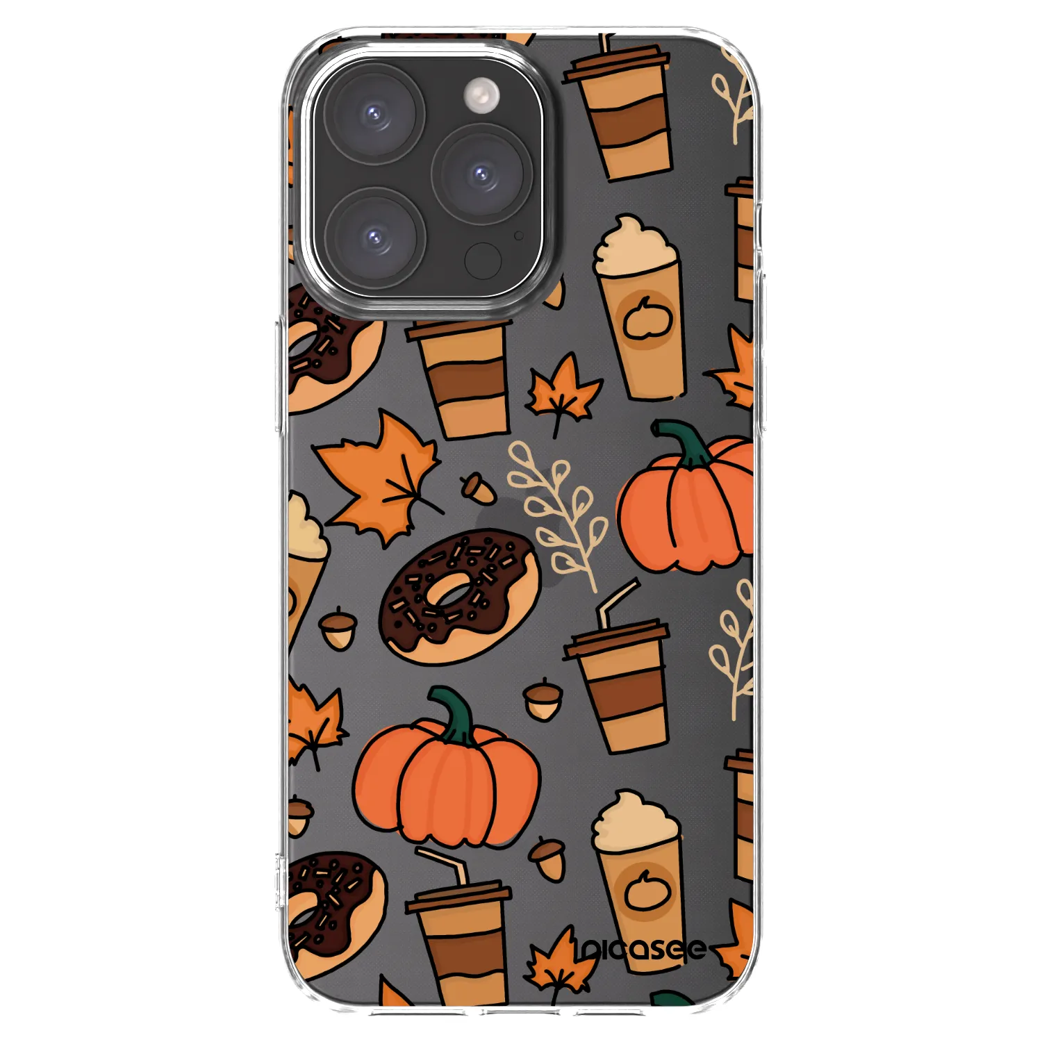 Picasee silikonový průhledný obal pro Apple iPhone 15 Pro Max - Fallovers