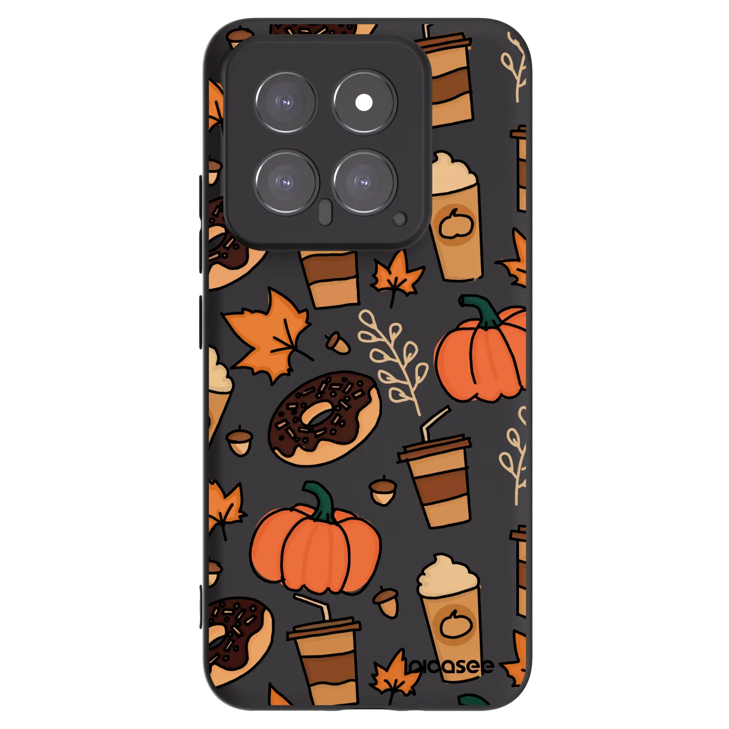 Picasee silikonový černý obal pro Xiaomi 14 - Fallovers