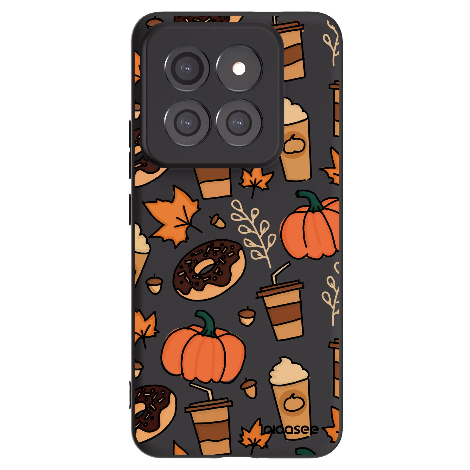 Picasee silikonový černý obal pro Xiaomi 14 Pro - Fallovers