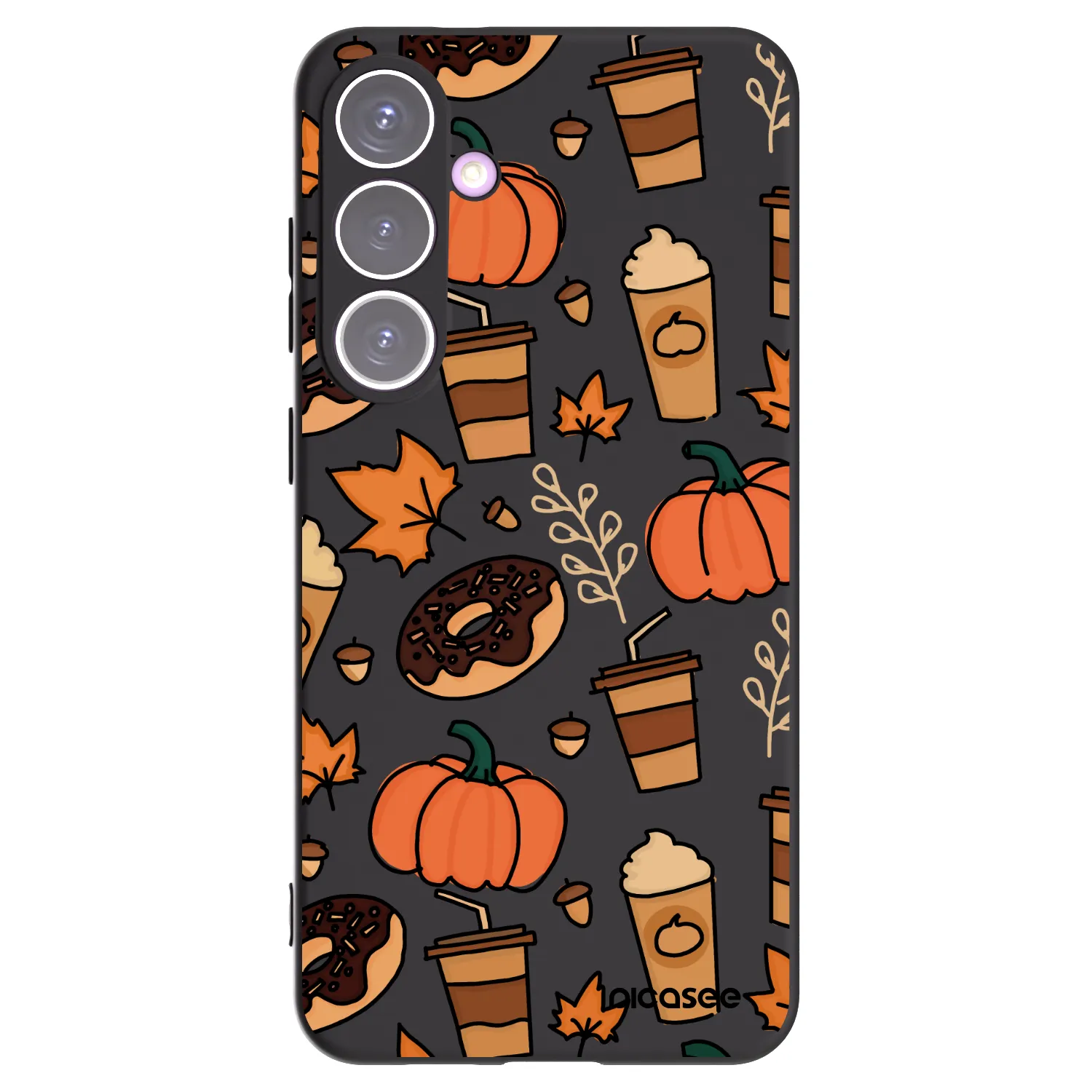 Picasee silikonový černý obal pro Samsung Galaxy S24+ S926B 5G - Fallovers
