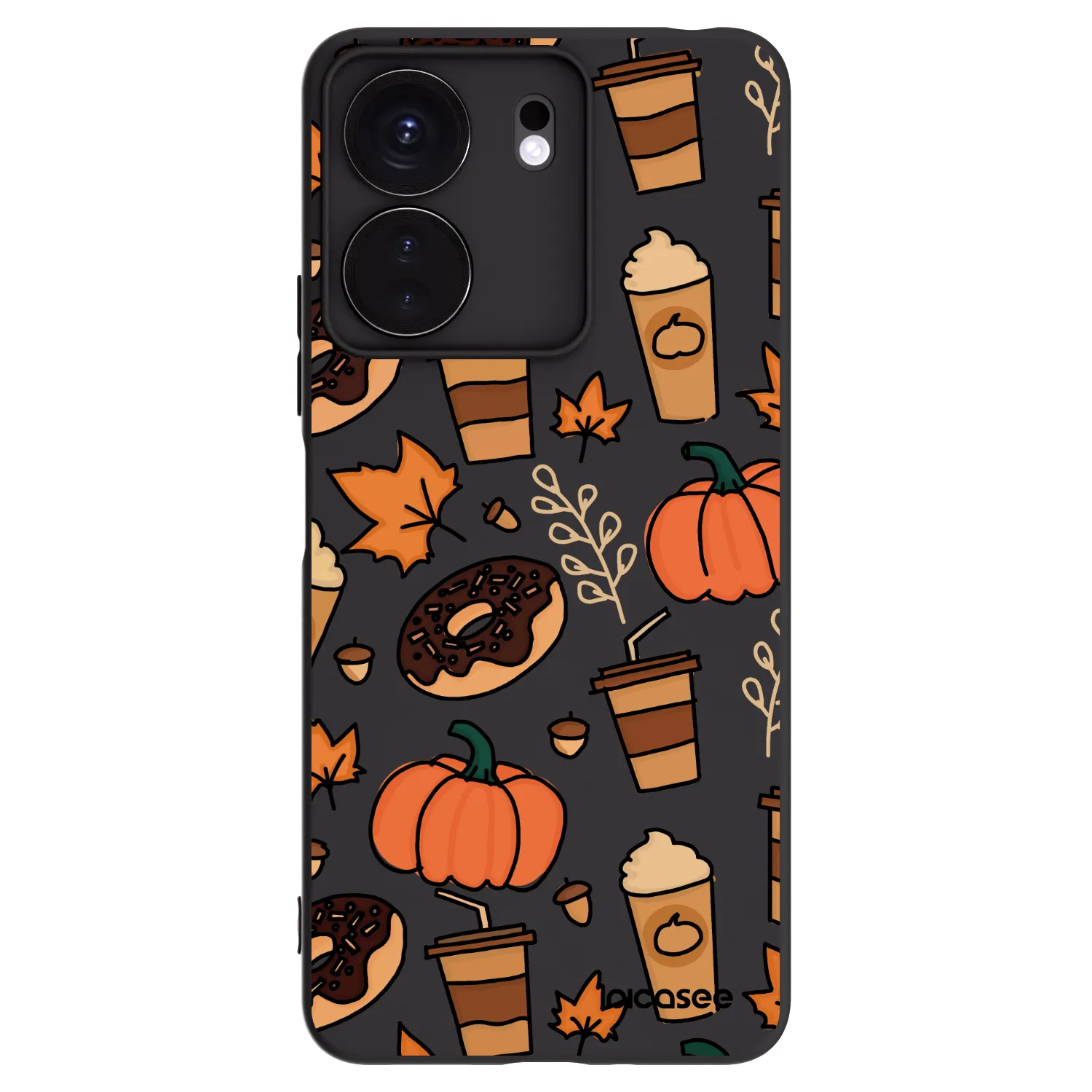 Picasee silikonový černý obal pro Xiaomi Redmi 13C 4G - Fallovers