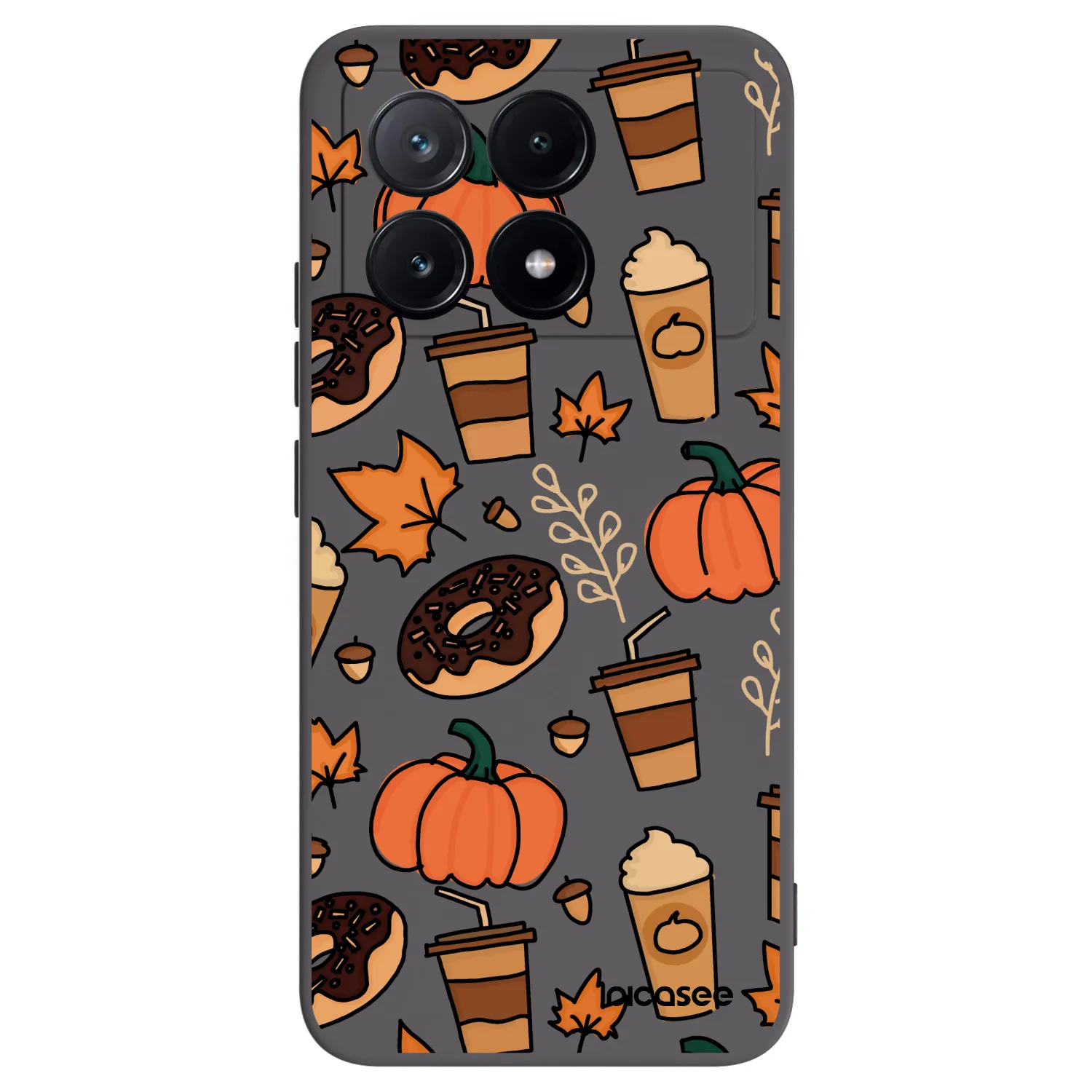 Picasee silikonový černý obal pro Xiaomi Poco X6 Pro - Fallovers