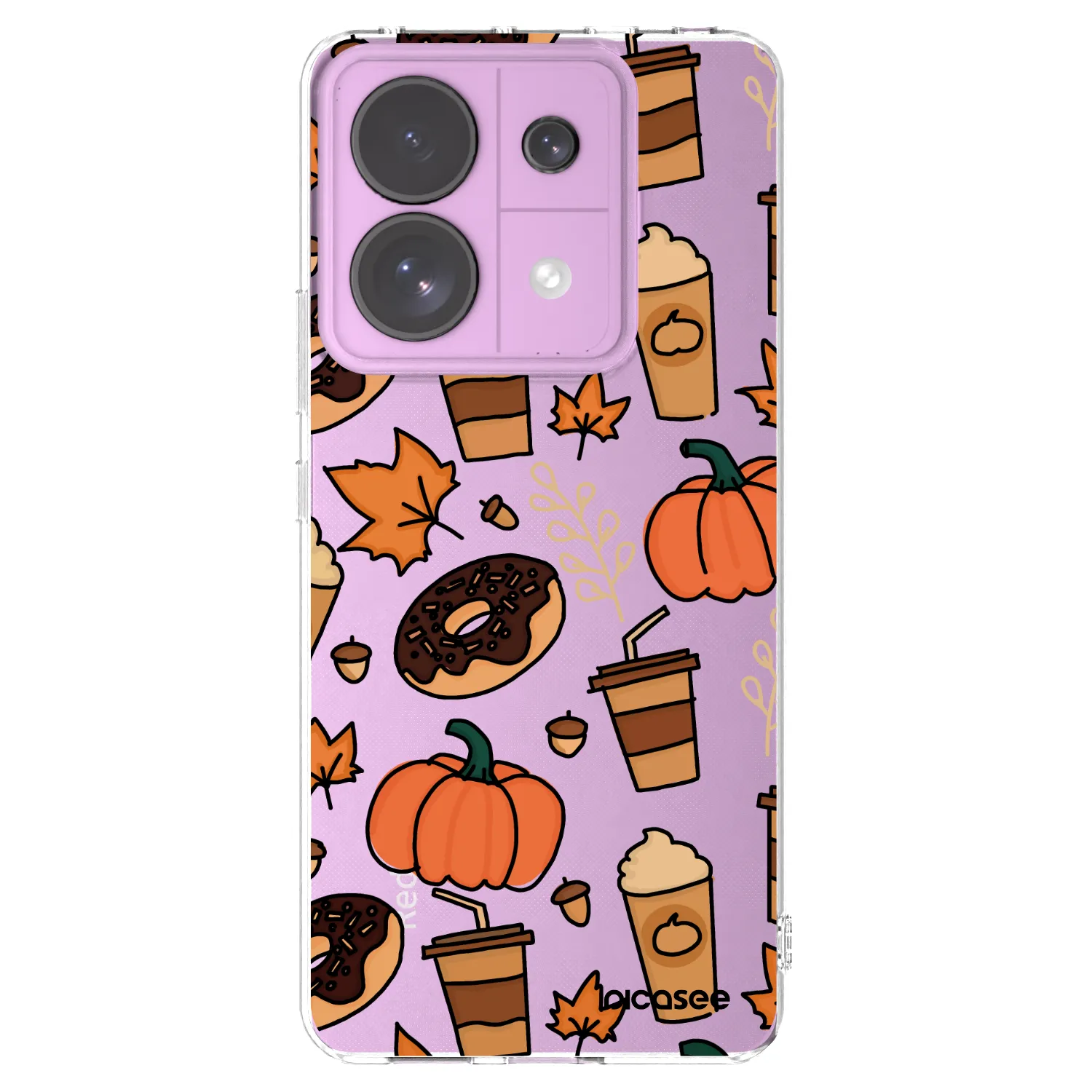 Picasee silikonový průhledný obal pro Xiaomi Redmi Note 13 Pro 5G - Fallovers