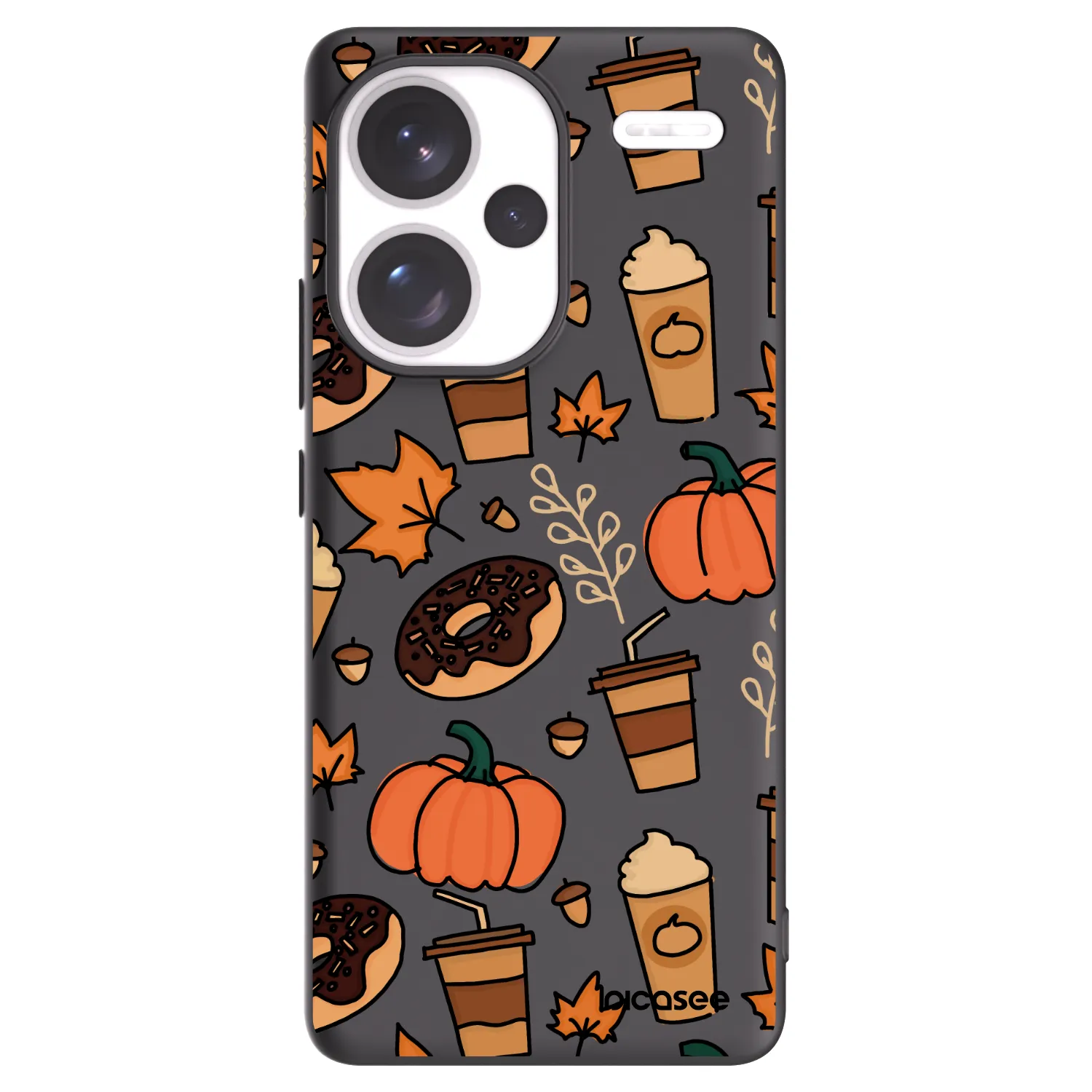 Picasee silikonový černý obal pro Xiaomi Redmi Note 13 Pro+ 5G - Fallovers