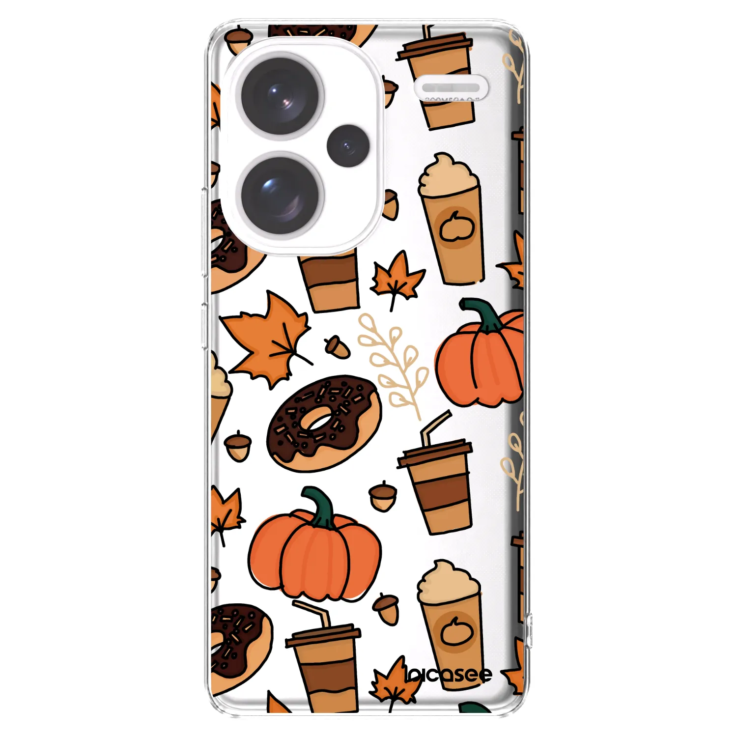 Picasee silikonový průhledný obal pro Xiaomi Redmi Note 13 Pro+ 5G - Fallovers