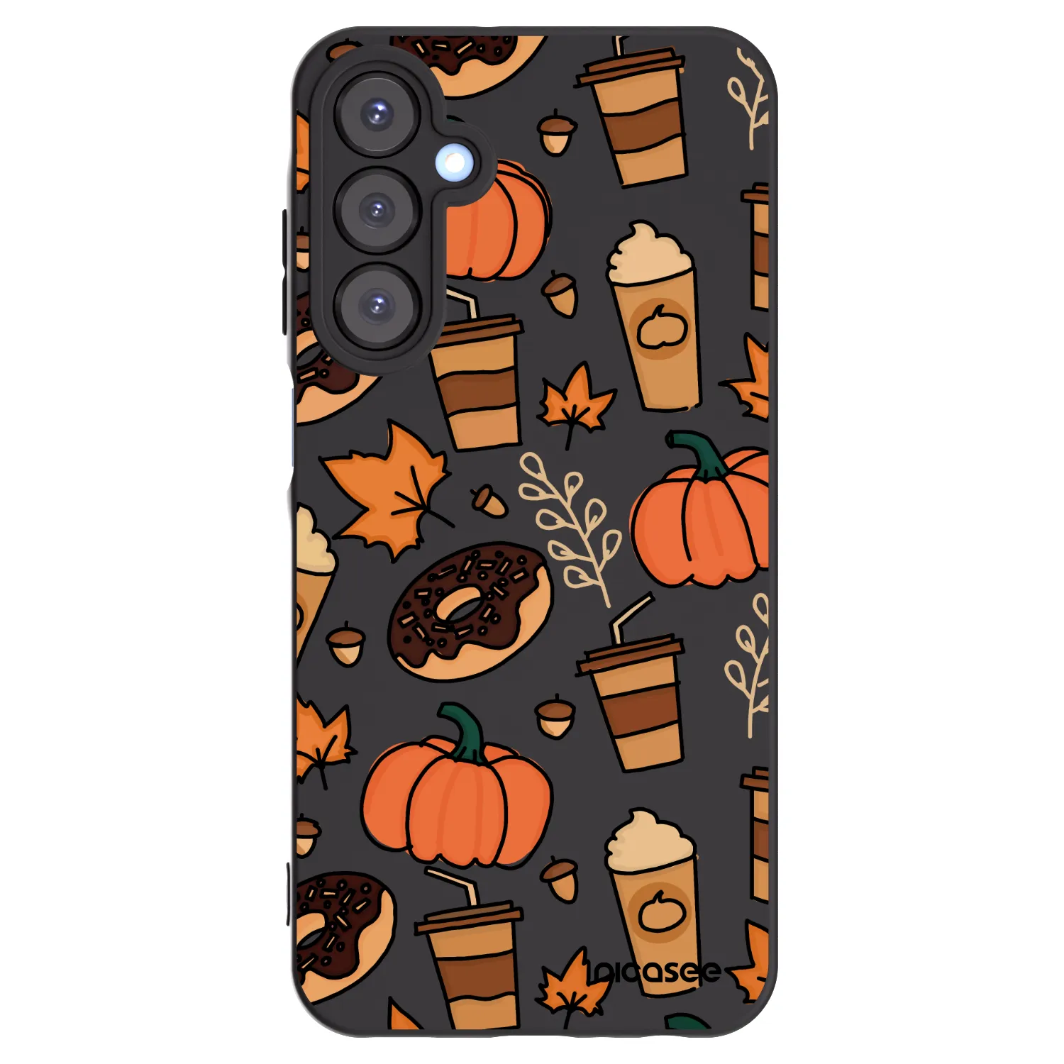 Picasee silikonový černý obal pro Samsung Galaxy A25 A256B 5G - Fallovers