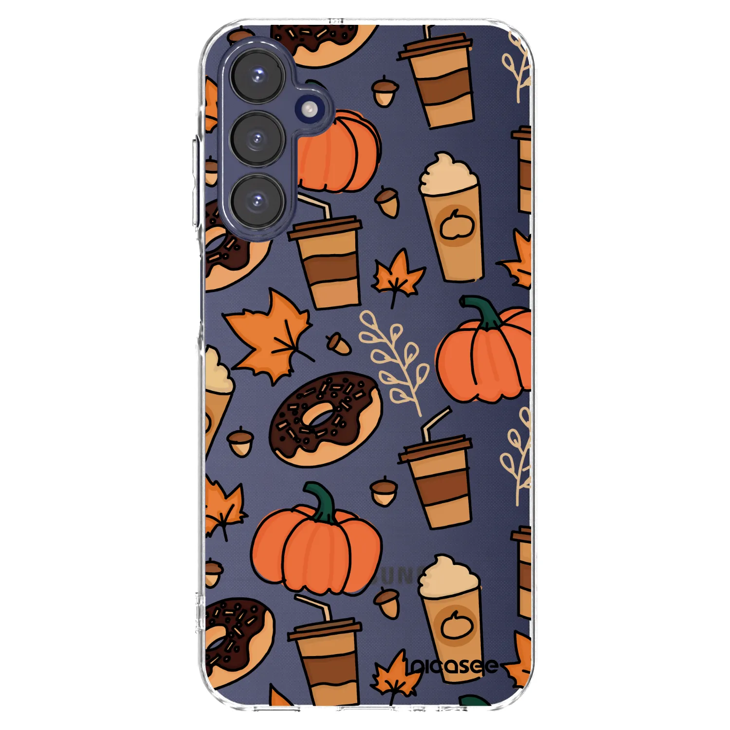 Picasee silikonový průhledný obal pro Samsung Galaxy A15 A155F 4G - Fallovers