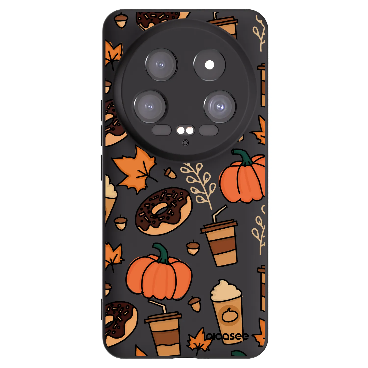 Picasee silikonový černý obal pro Xiaomi 14 Ultra - Fallovers