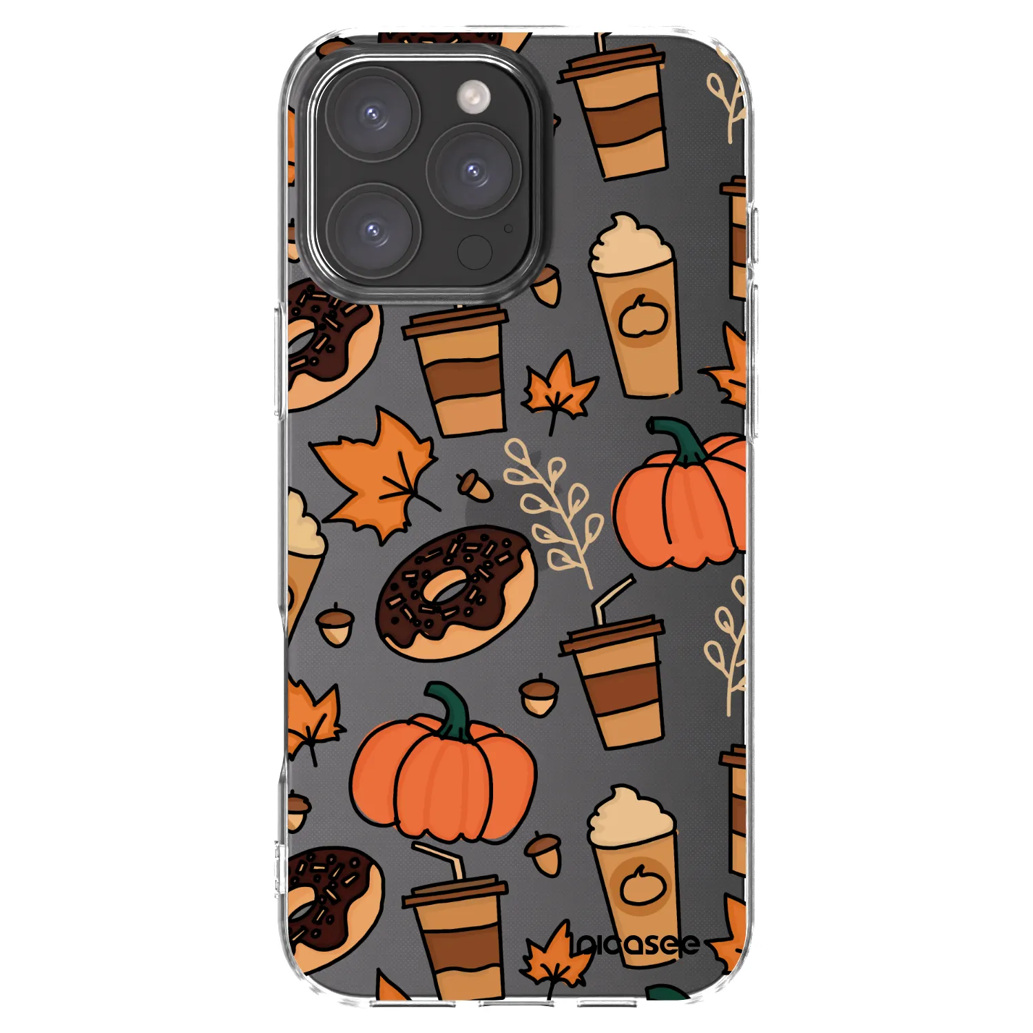 Picasee silikonový průhledný obal pro Apple iPhone 16 Pro Max - Fallovers