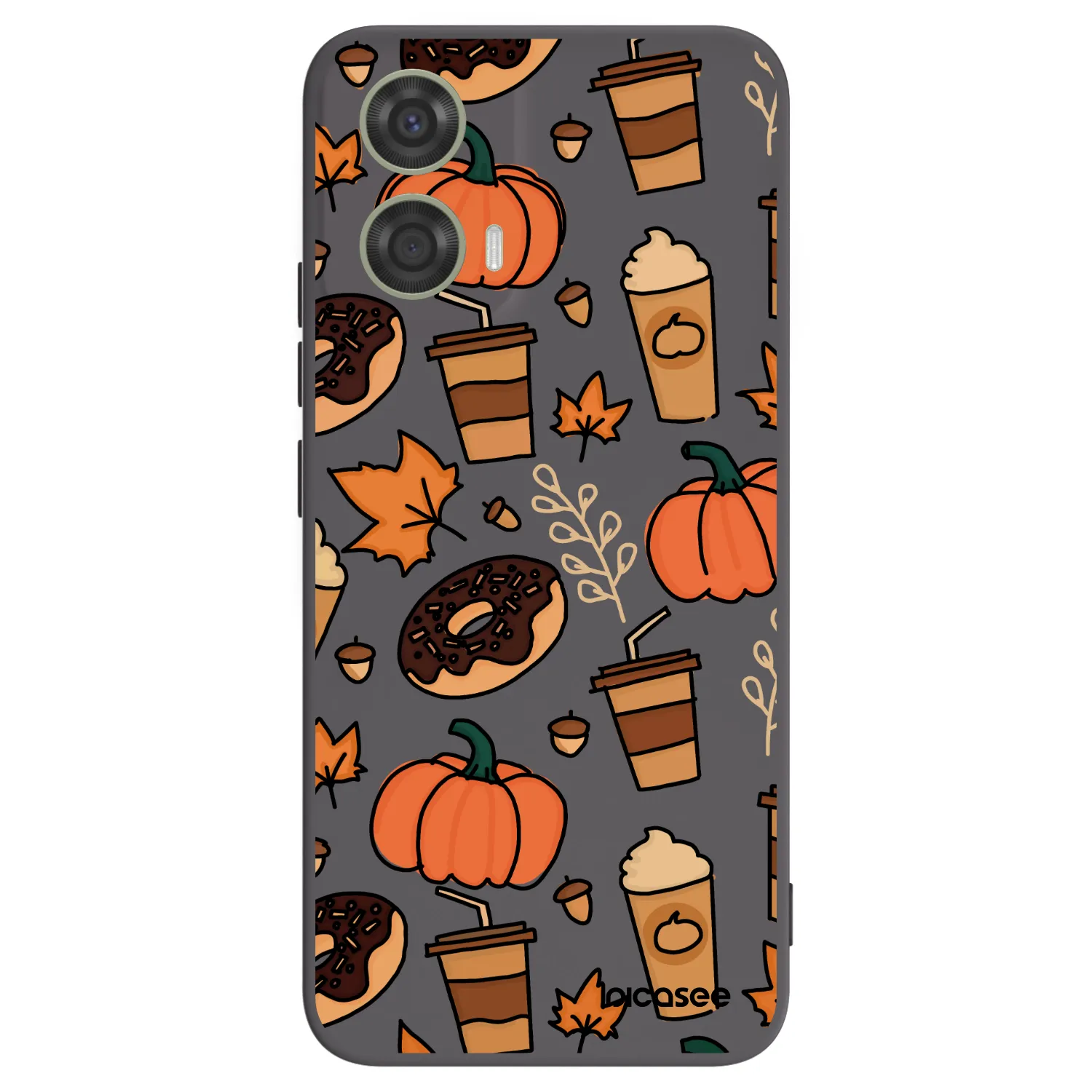 Picasee silikonový černý obal pro Motorola Moto G24 - Fallovers