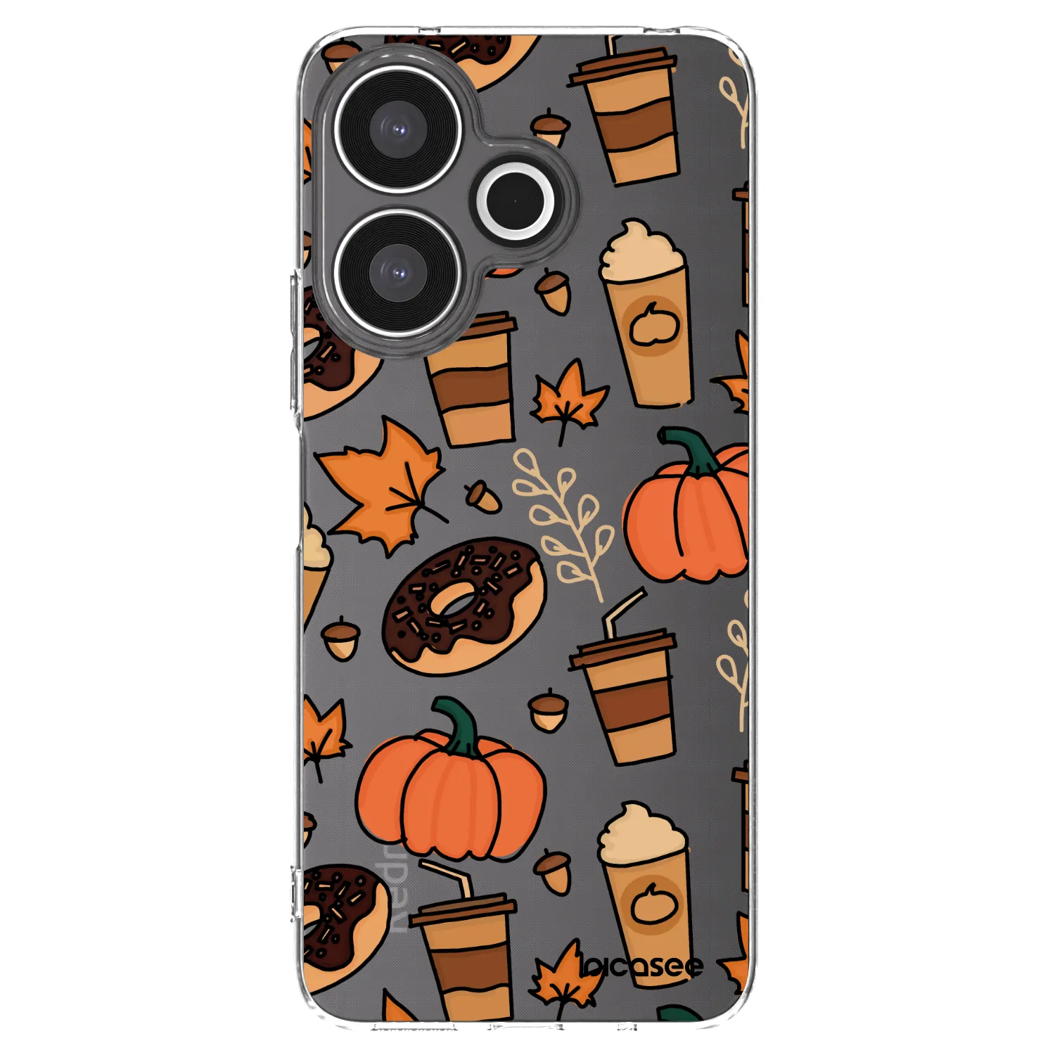 Picasee silikonový průhledný obal pro Xiaomi Redmi 13 4G - Fallovers