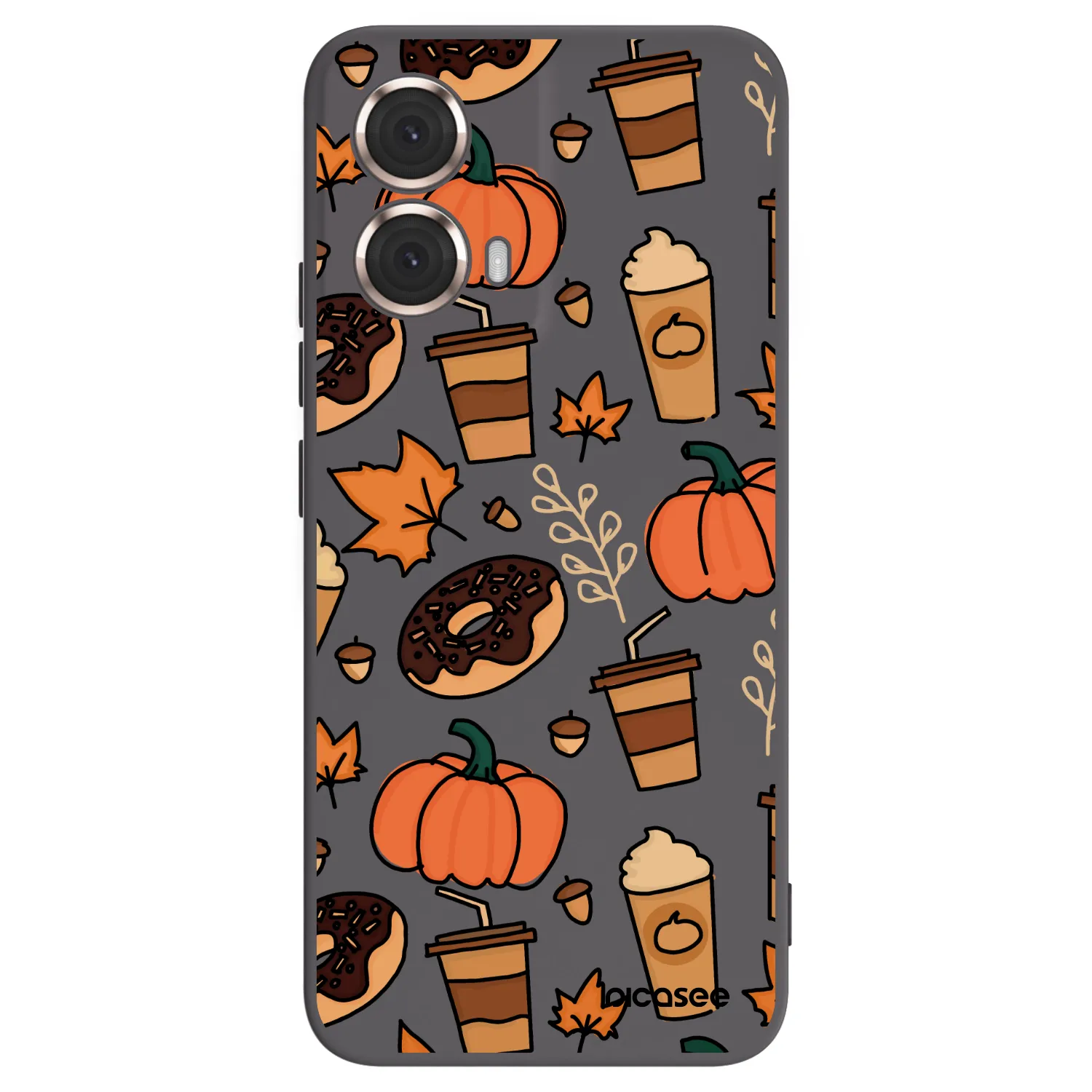 Picasee silikonový černý obal pro Motorola Moto G85 - Fallovers