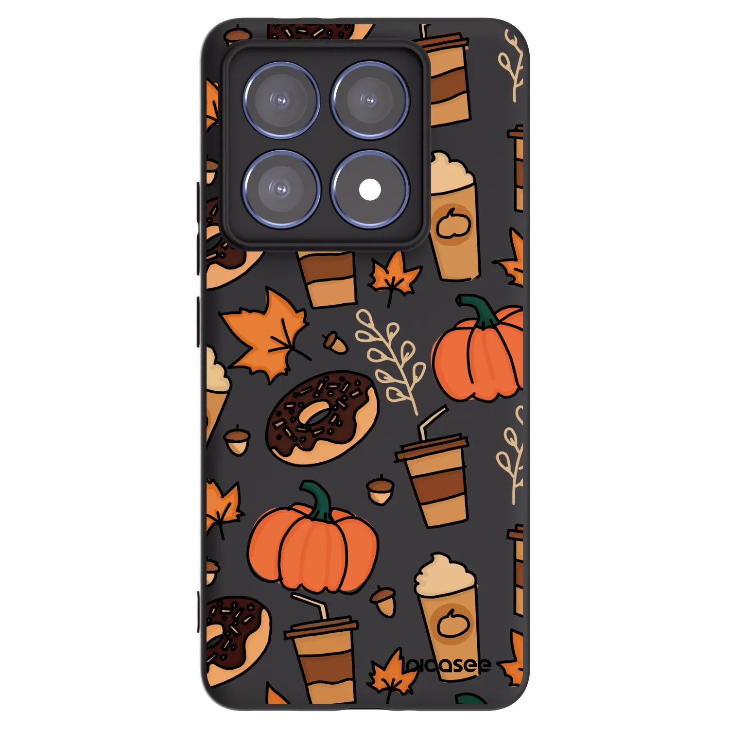Picasee silikonový černý obal pro Xiaomi 14T Pro - Fallovers