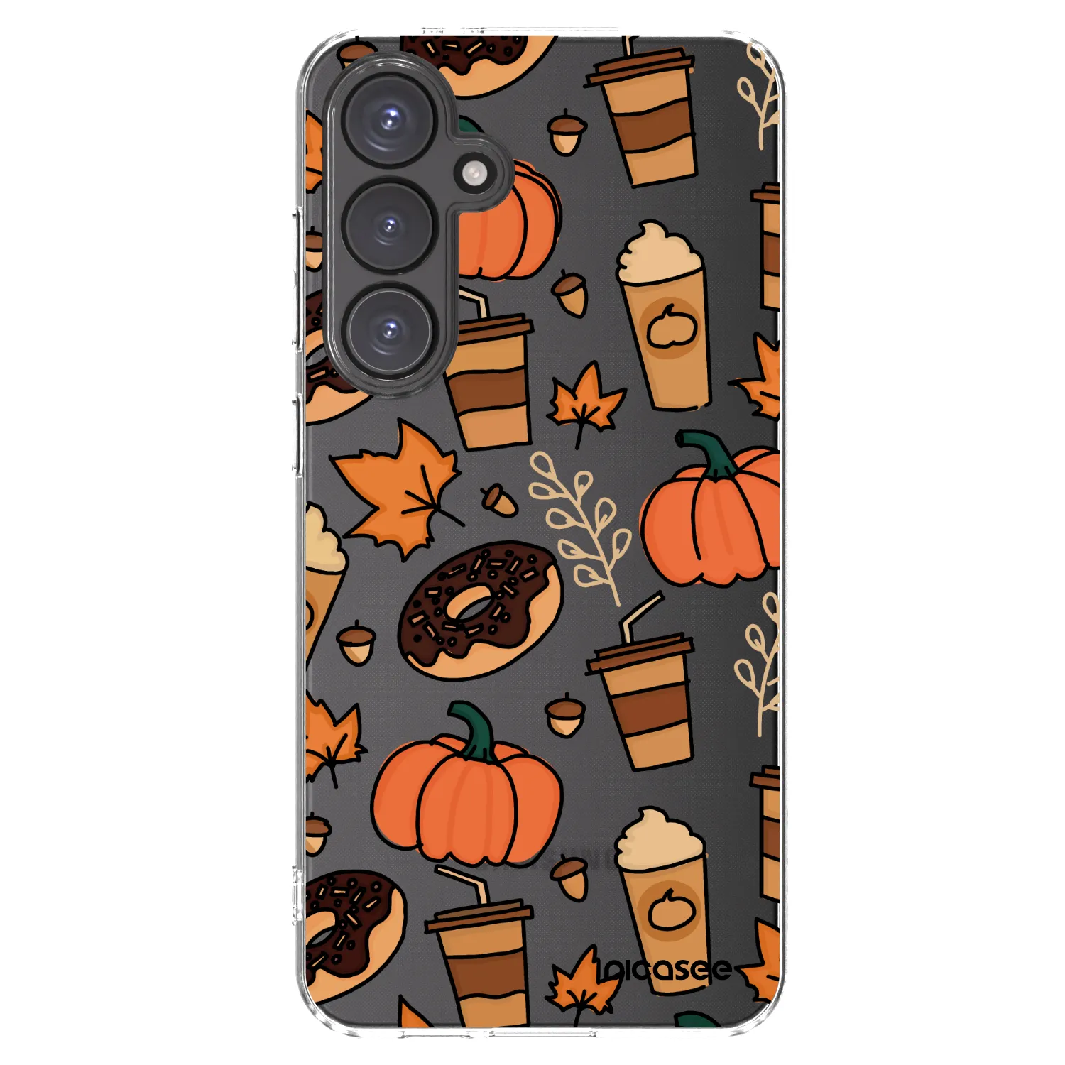 Picasee silikonový průhledný obal pro Samsung Galaxy S24 FE S721B - Fallovers