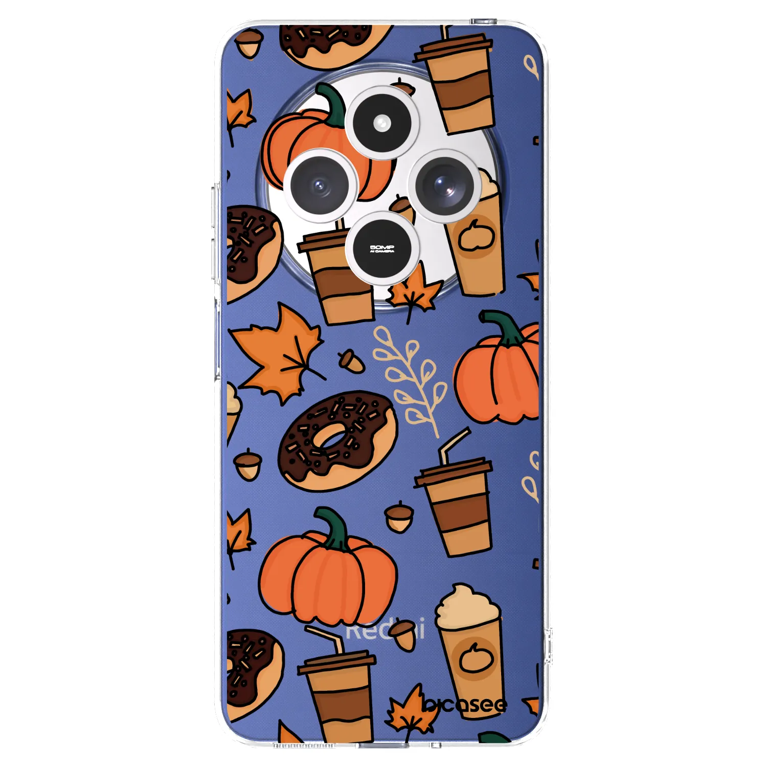 Picasee silikonový průhledný obal pro Xiaomi Redmi 14C - Fallovers