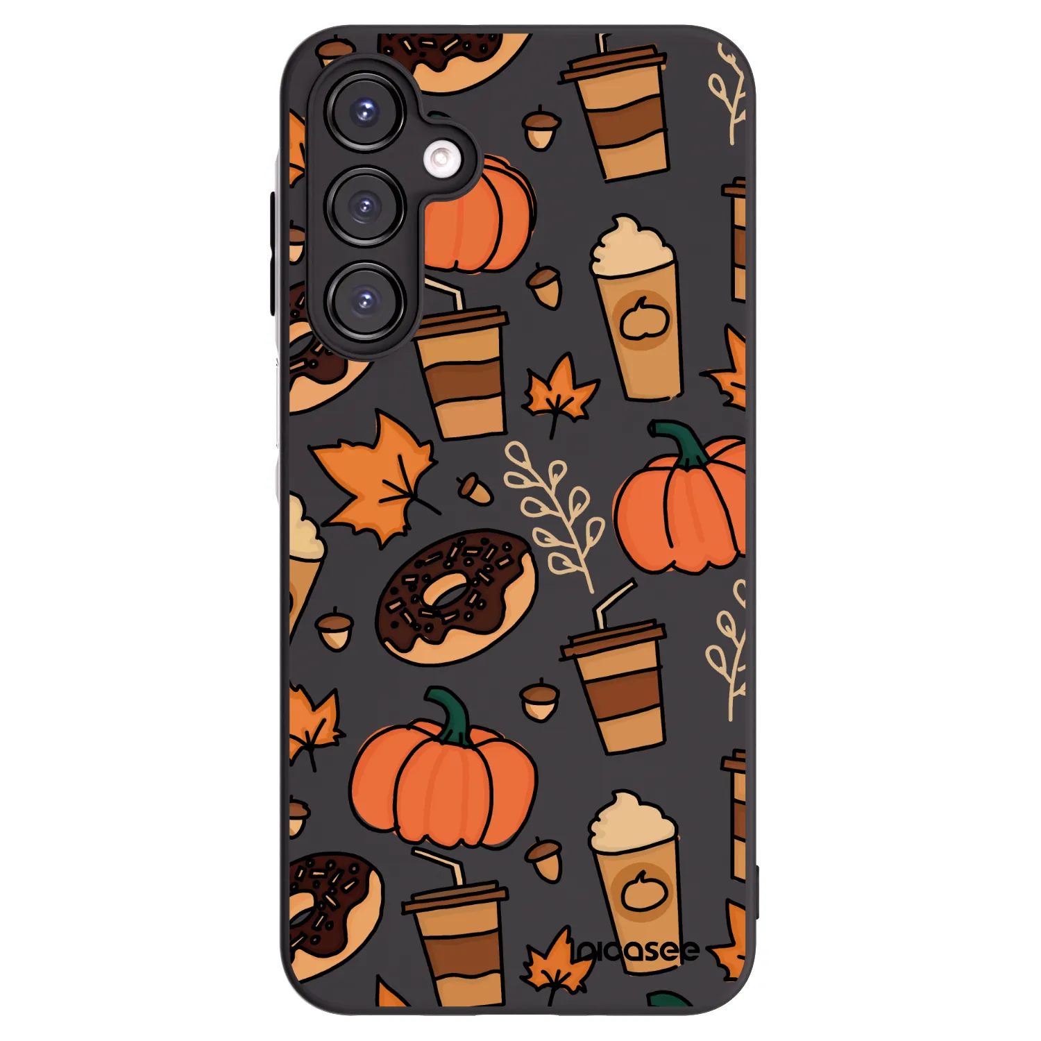 Picasee silikonový černý obal pro Samsung Galaxy A16 5G - Fallovers