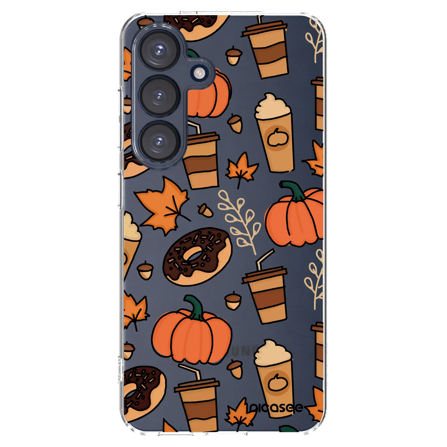 Picasee silikonový průhledný obal pro Samsung Galaxy S25 5G - Fallovers
