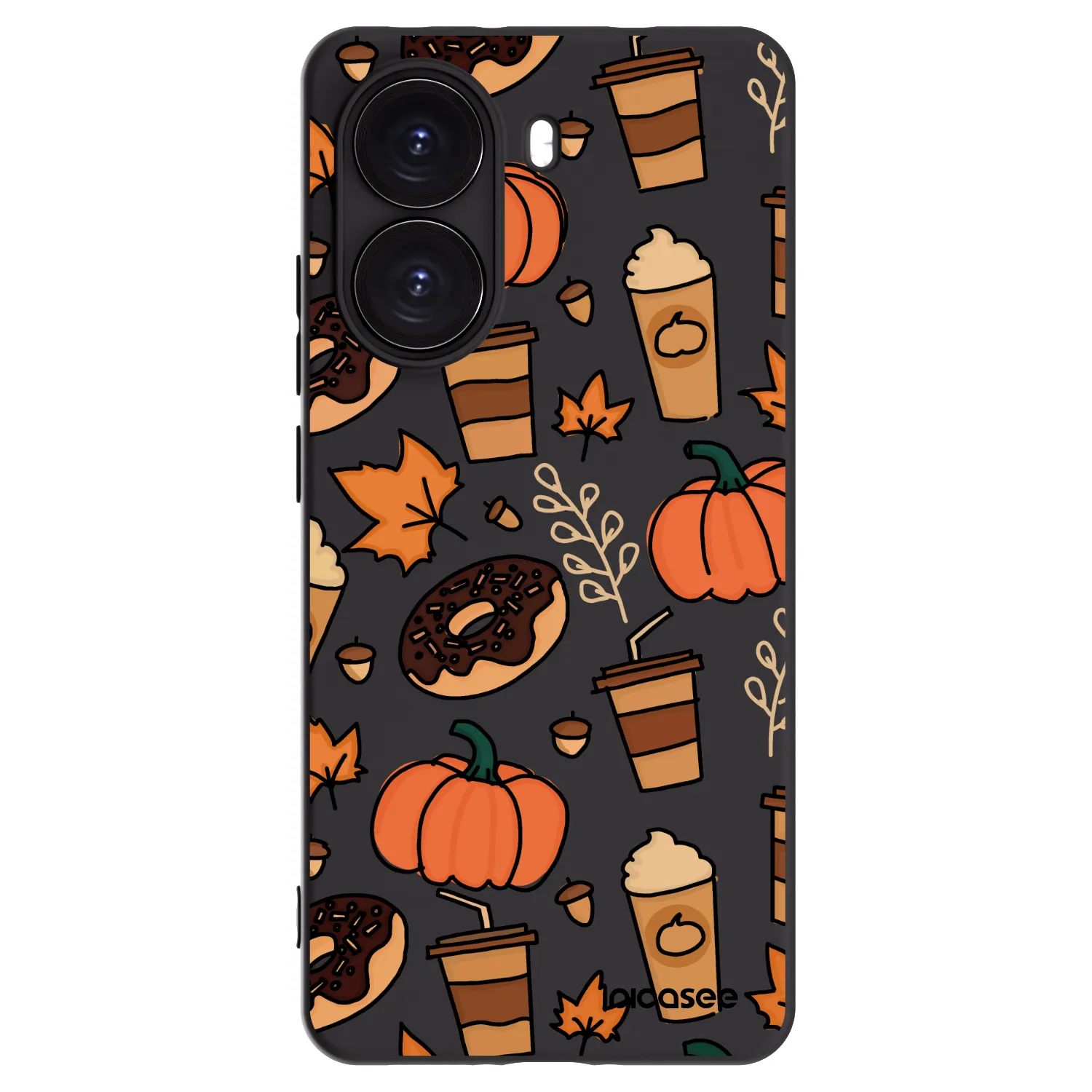 Picasee silikonový černý obal pro Xiaomi Poco X7 Pro 5G - Fallovers