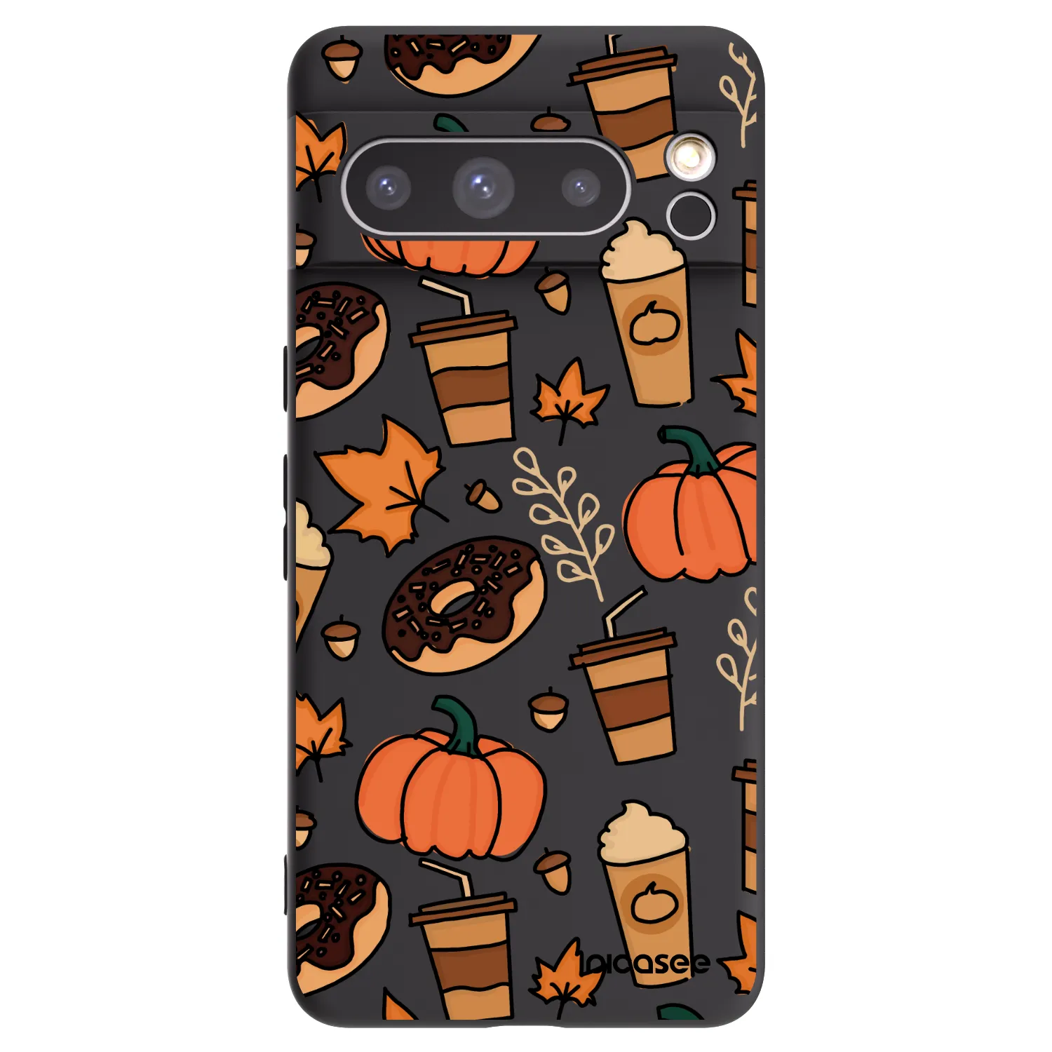 Picasee silikonový černý obal pro Google Pixel 8 Pro - Fallovers