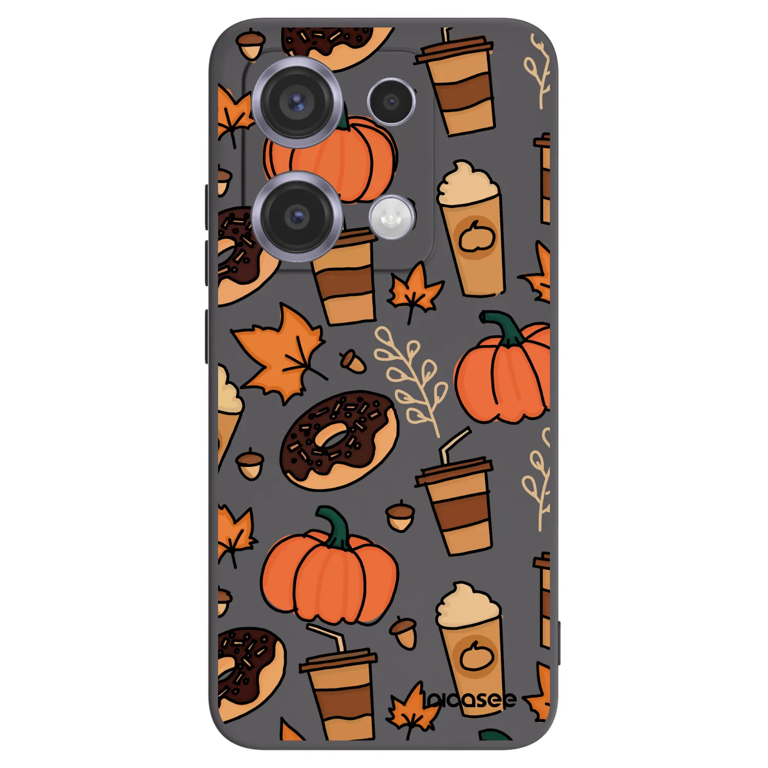 Picasee silikonový černý obal pro Xiaomi Redmi Note 14S - Fallovers