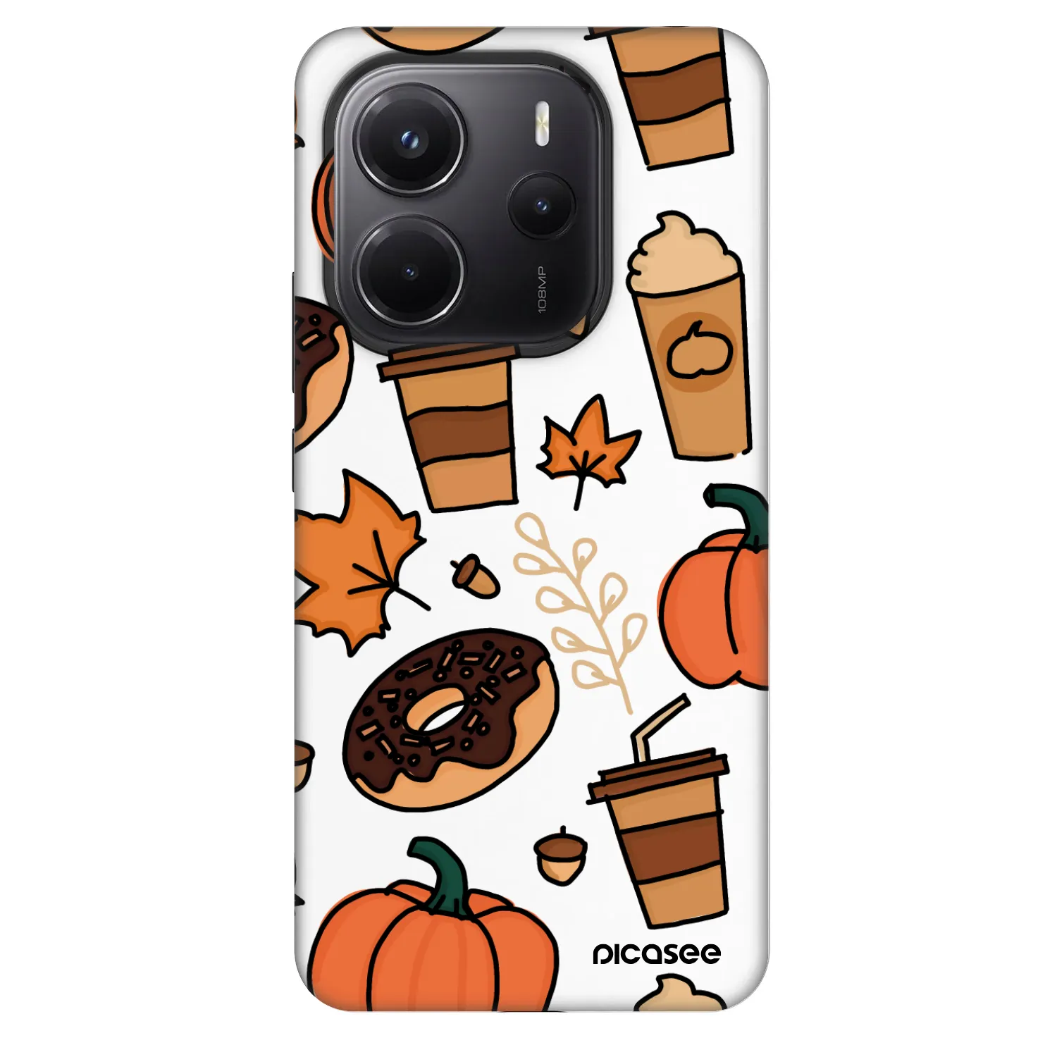 Picasee Fashion Case pro Xiaomi Redmi Note 14 4G - Fallovers