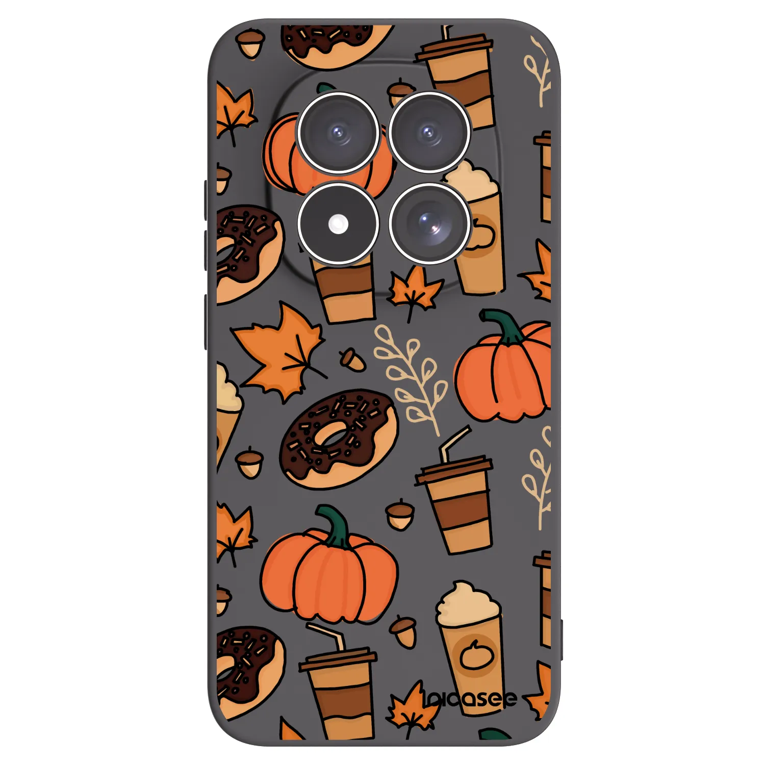 Picasee silikonový černý obal pro Xiaomi Redmi Note 15 Pro 4G - Fallovers