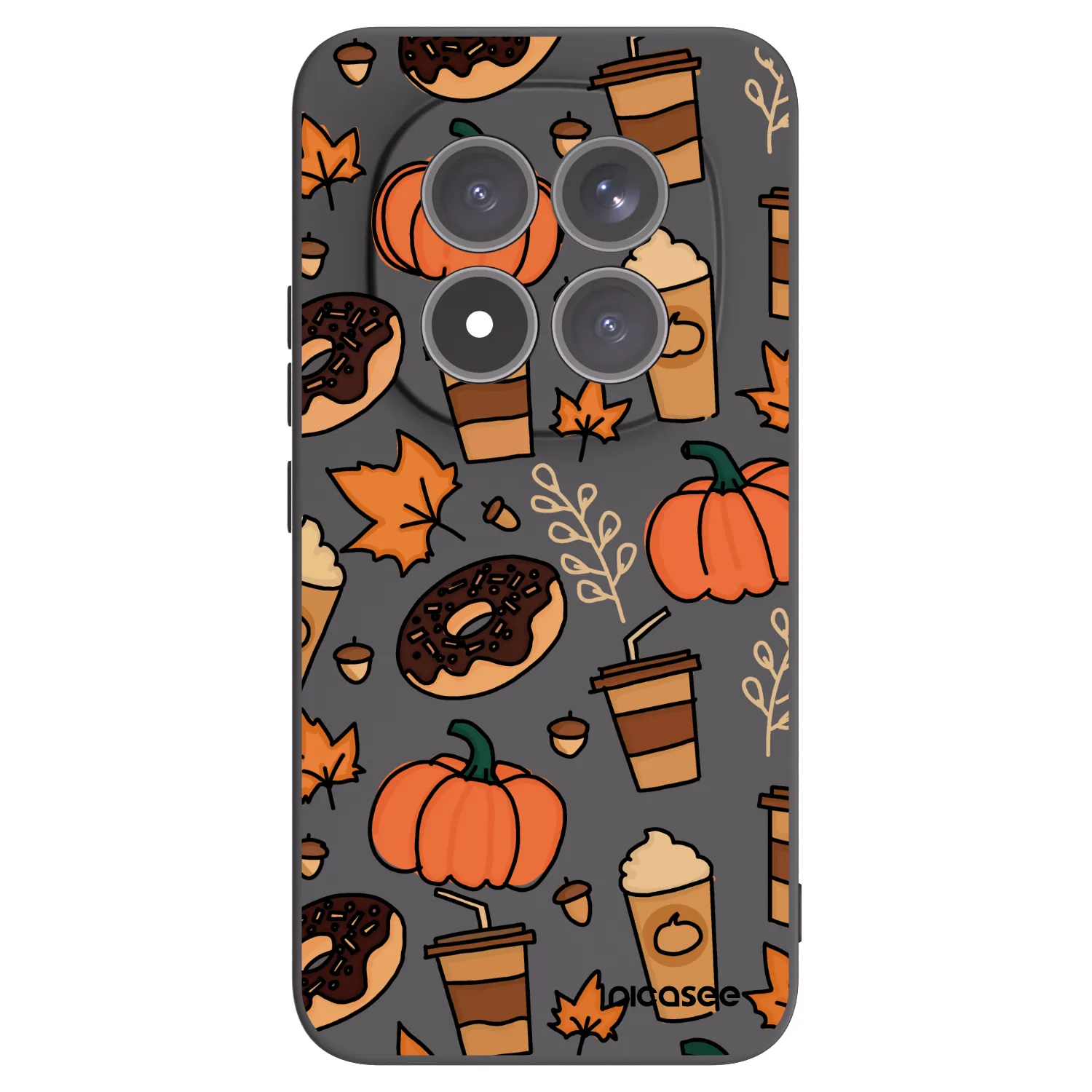 Picasee silikonový černý obal pro Xiaomi Redmi Note 15 Pro+ - Fallovers