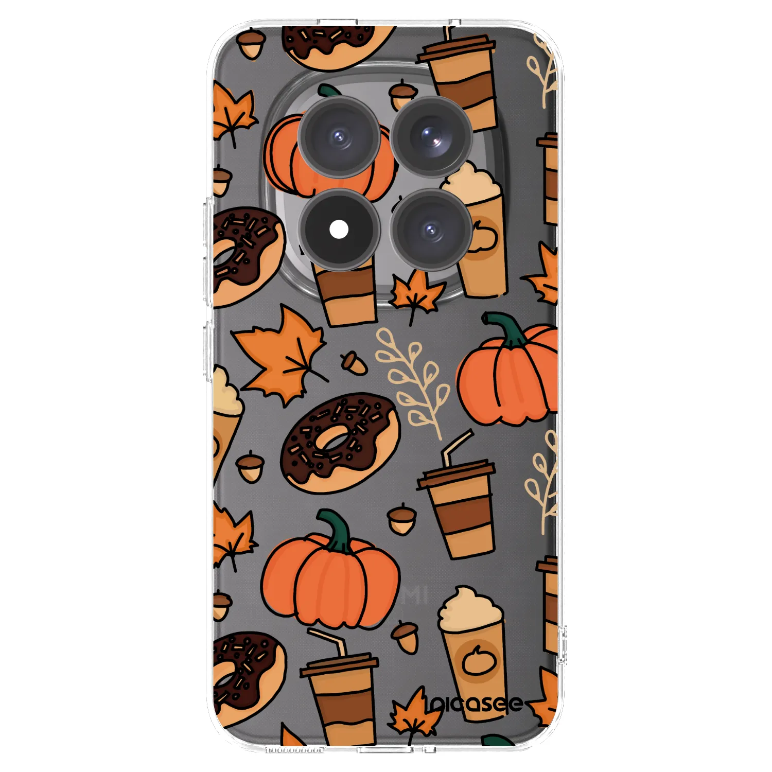 Picasee silikonový průhledný obal pro Xiaomi Redmi Note 15 Pro+ - Fallovers