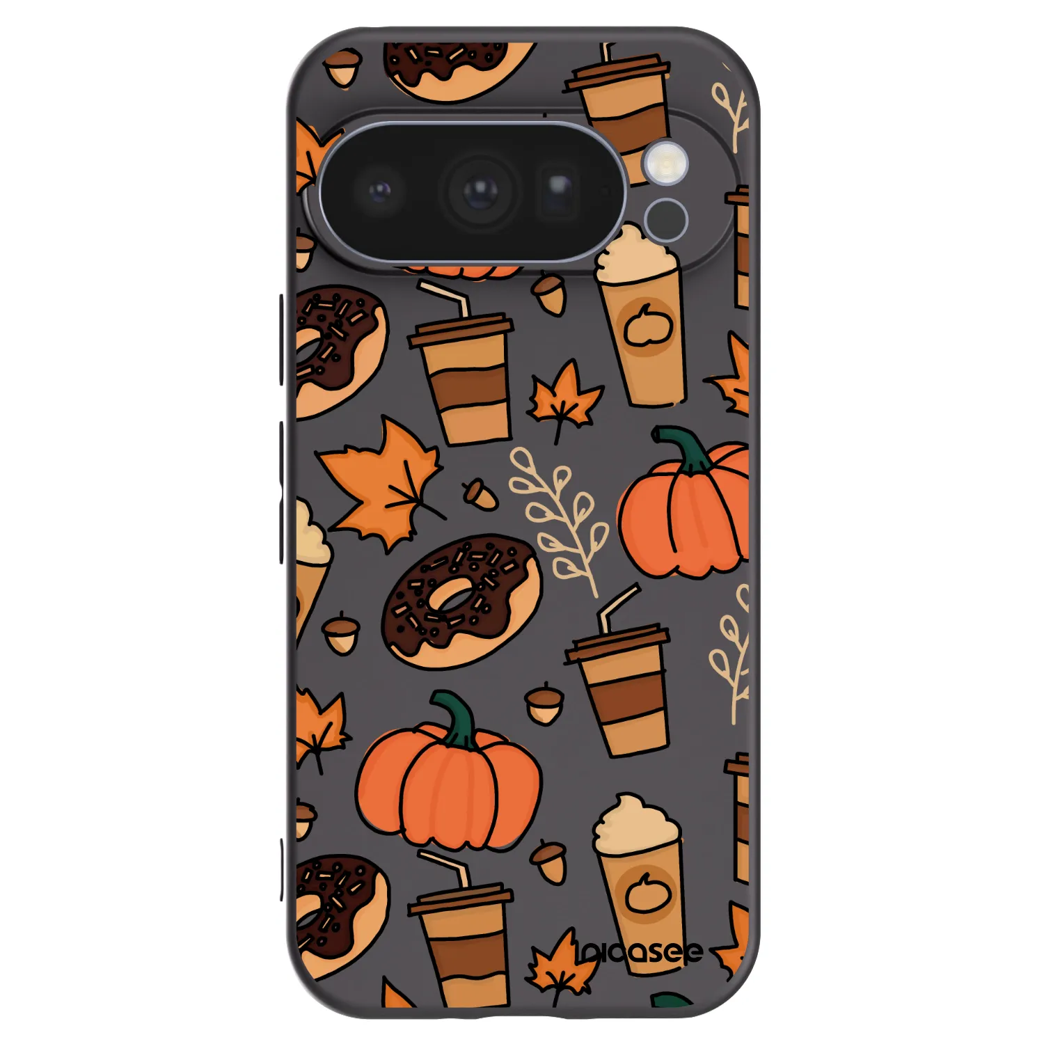 Picasee silikonový černý obal pro Google Pixel 10 Pro - Fallovers