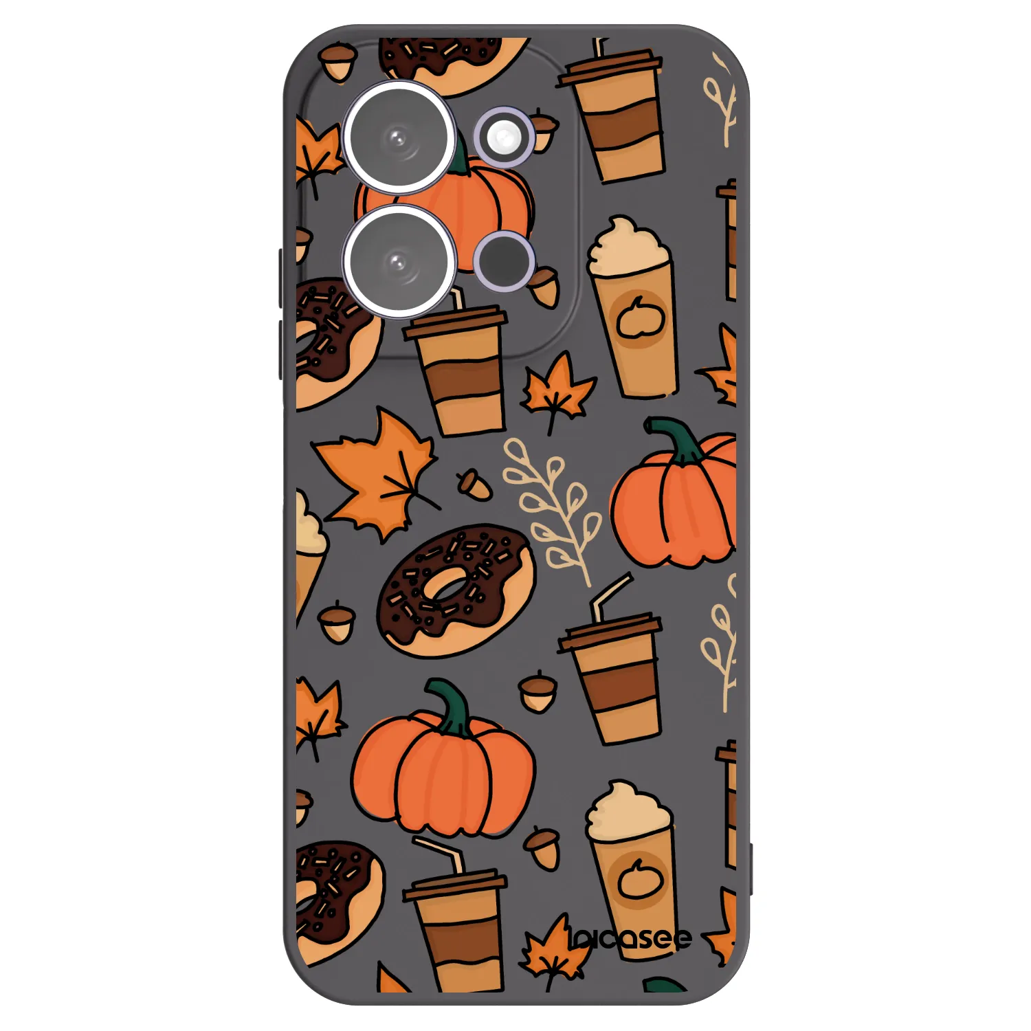 Picasee silikonový černý obal pro Xiaomi Redmi 15C 5G - Fallovers