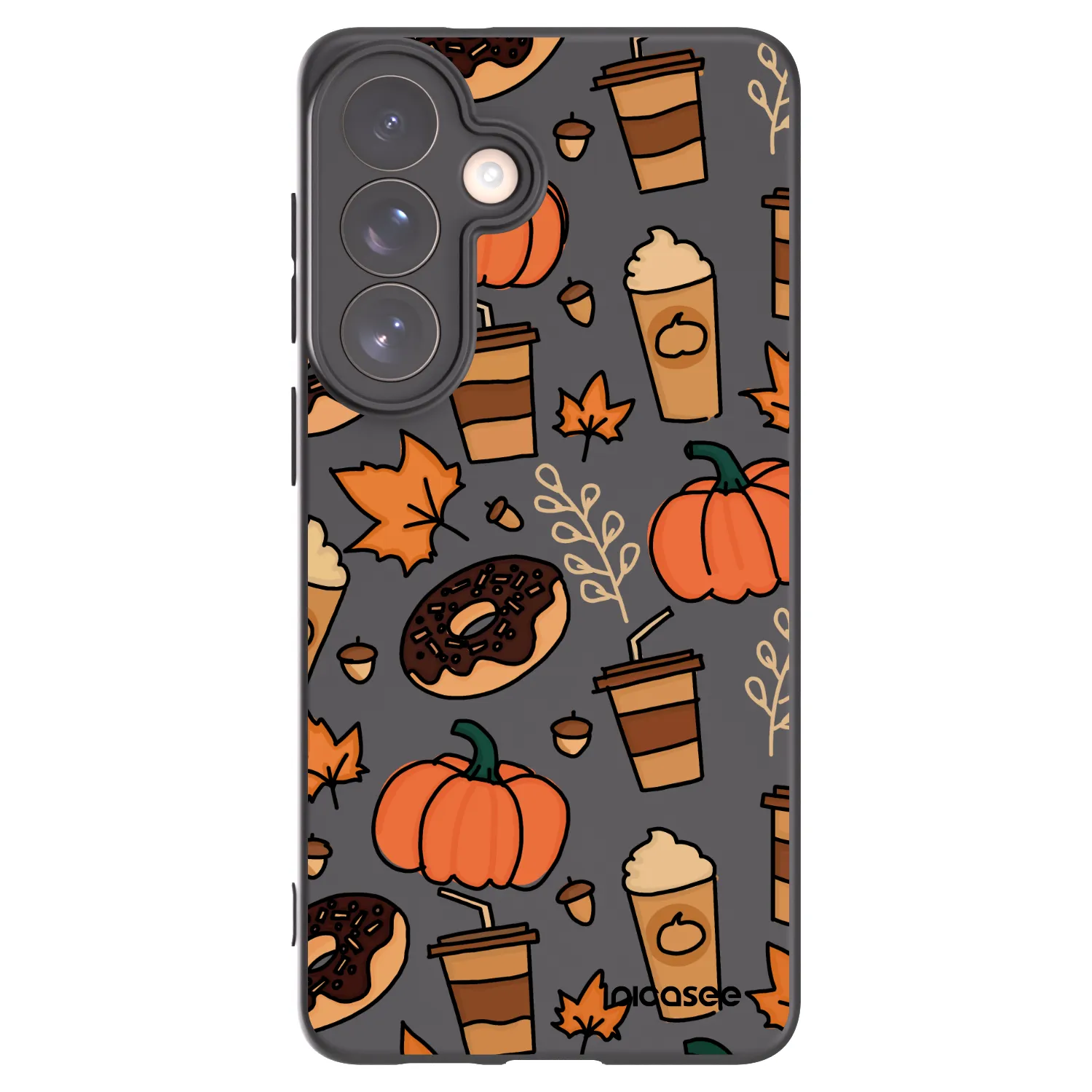 Picasee silikonový černý obal pro Samsung Galaxy S26+ - Fallovers