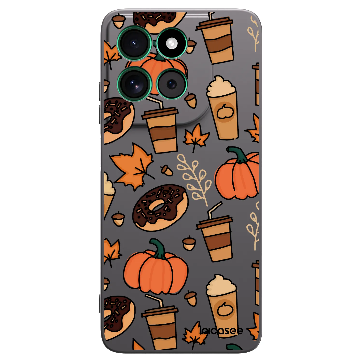 Picasee silikonový černý obal pro Motorola Moto G57 Power - Fallovers