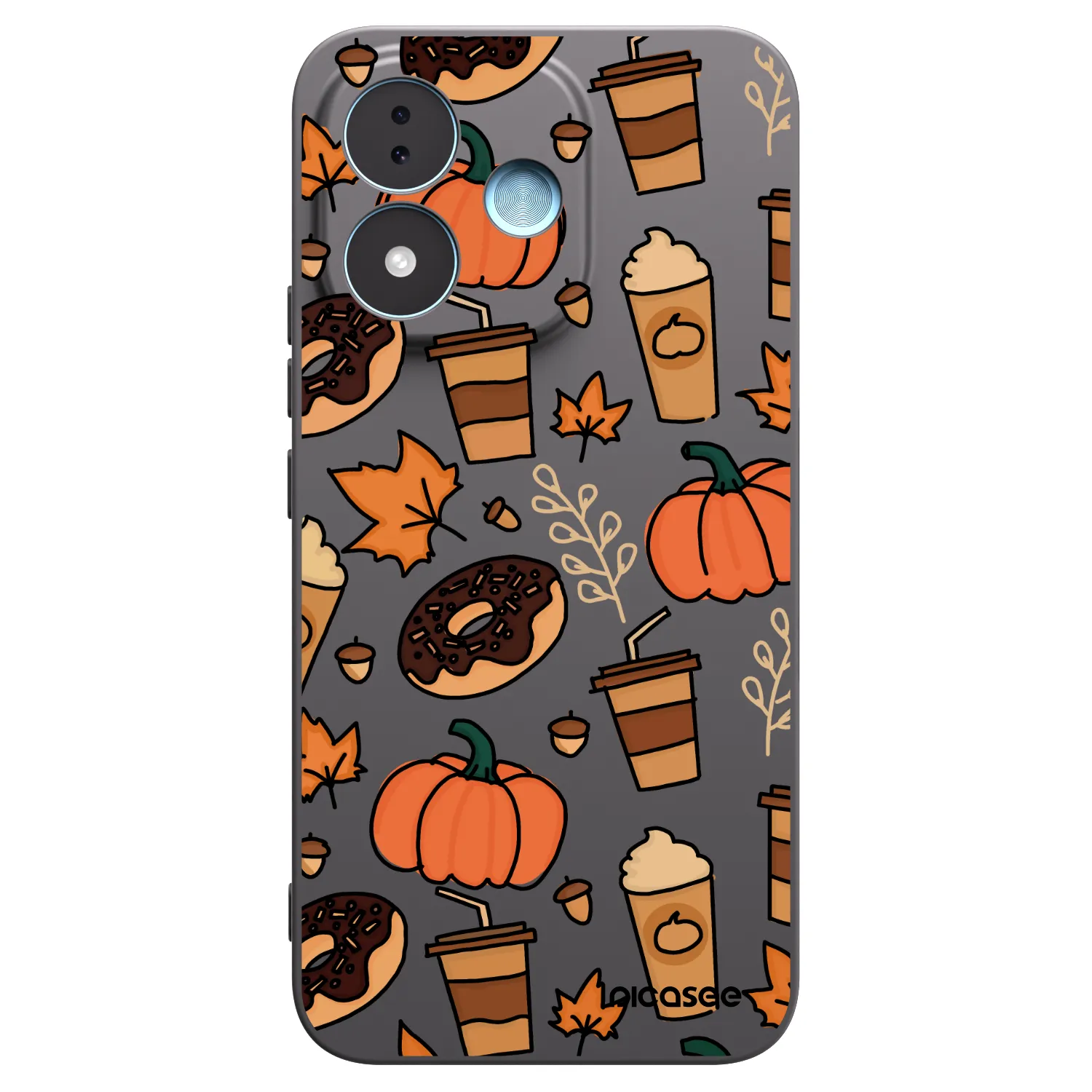 Picasee silikonový černý obal pro Xiaomi Redmi Note 17 5G - Fallovers