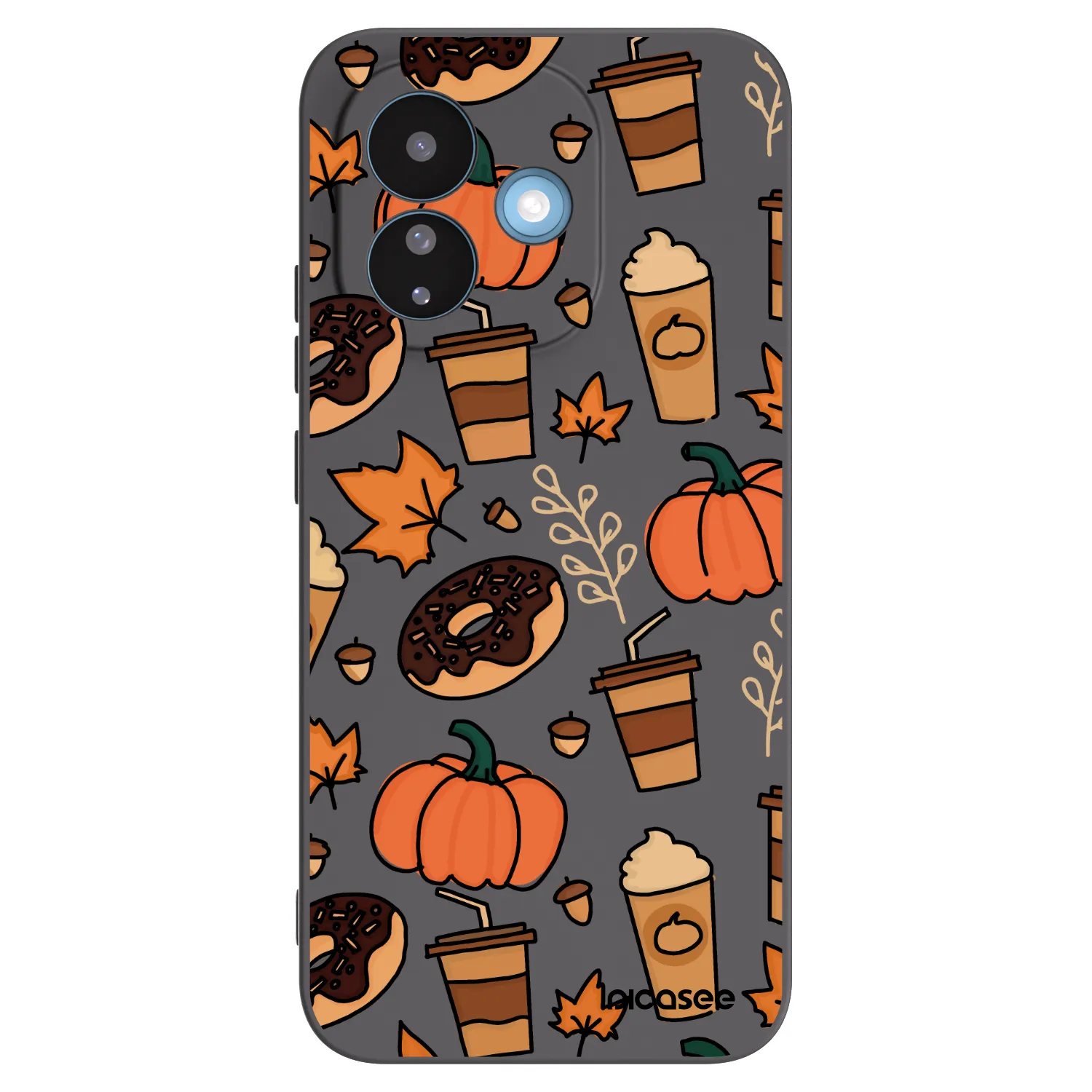 Picasee silikonový černý obal pro Xiaomi Redmi Note 17 Pro 5G - Fallovers