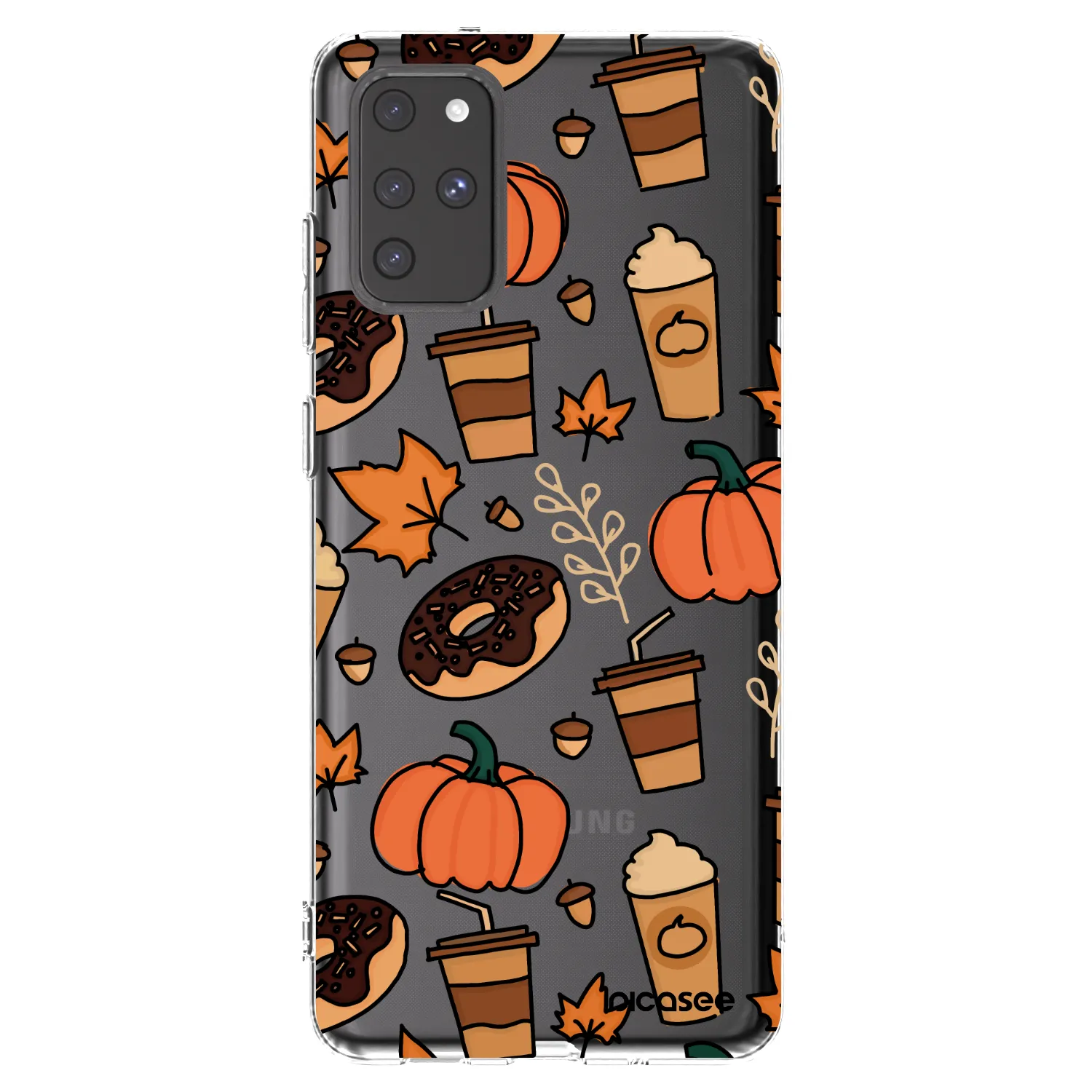 Picasee silikonový průhledný obal pro Samsung Galaxy S20+ G985F - Fallovers