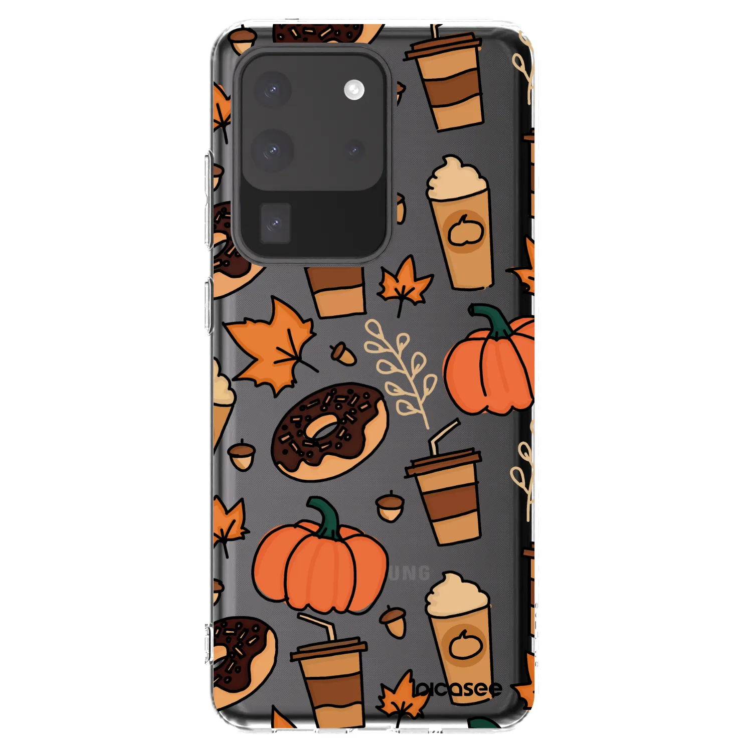 Picasee silikonový průhledný obal pro Samsung Galaxy S20 Ultra 5G G988F - Fallovers