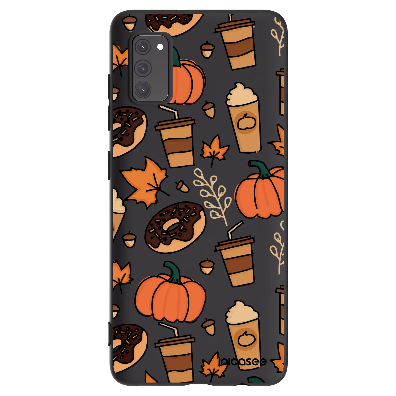 Picasee silikonový černý obal pro Samsung Galaxy A41 A415F - Fallovers