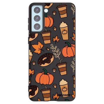 Picasee silikonový černý obal pro Samsung Galaxy S21+ 5G G996F - Fallovers
