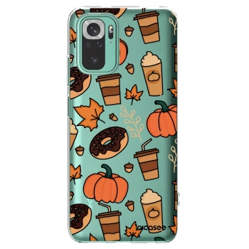 Picasee silikonový průhledný obal pro Xiaomi Redmi Note 10 Pro - Fallovers